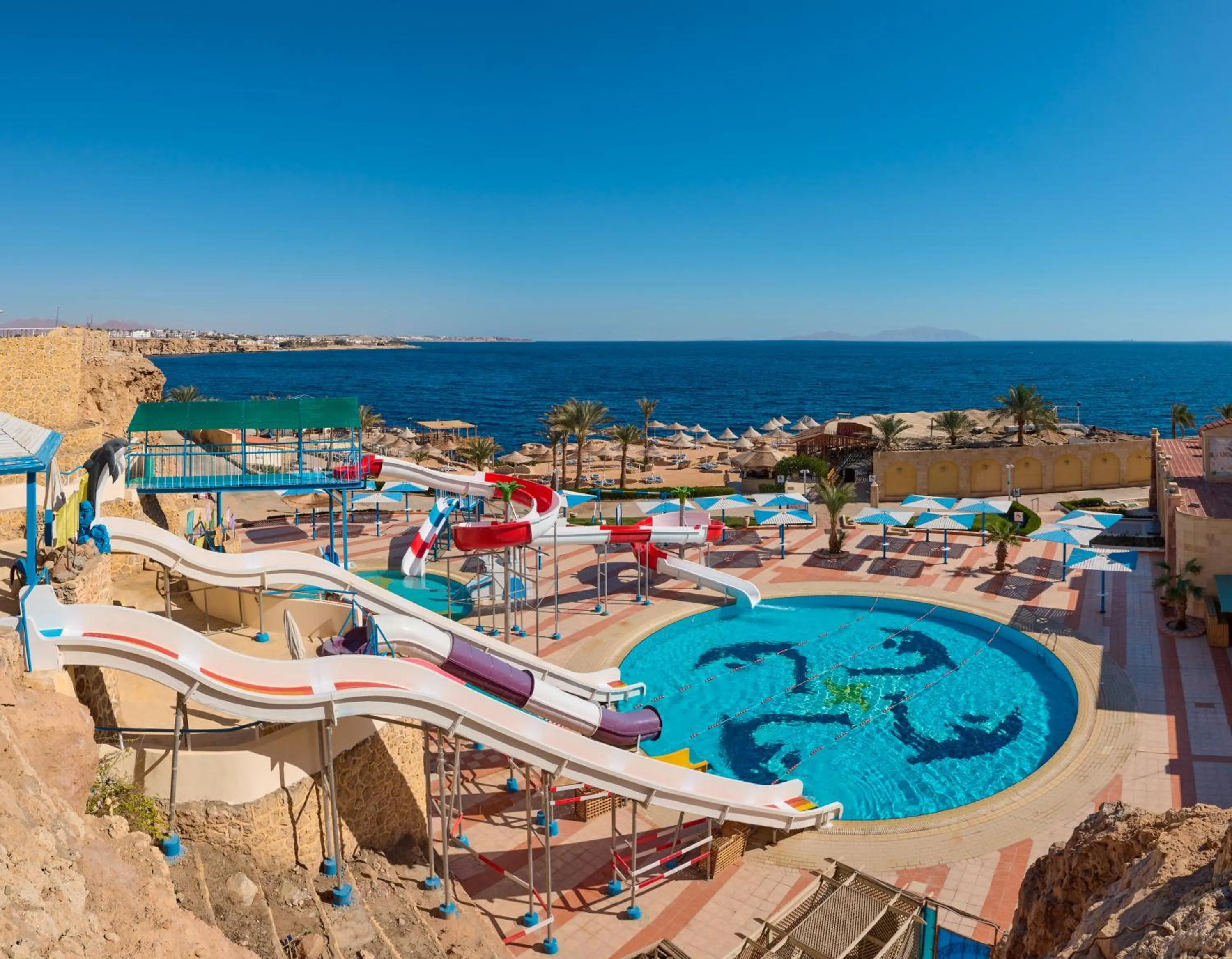 Aqua park in Dreams Beach Resort - Sharm El Sheikh