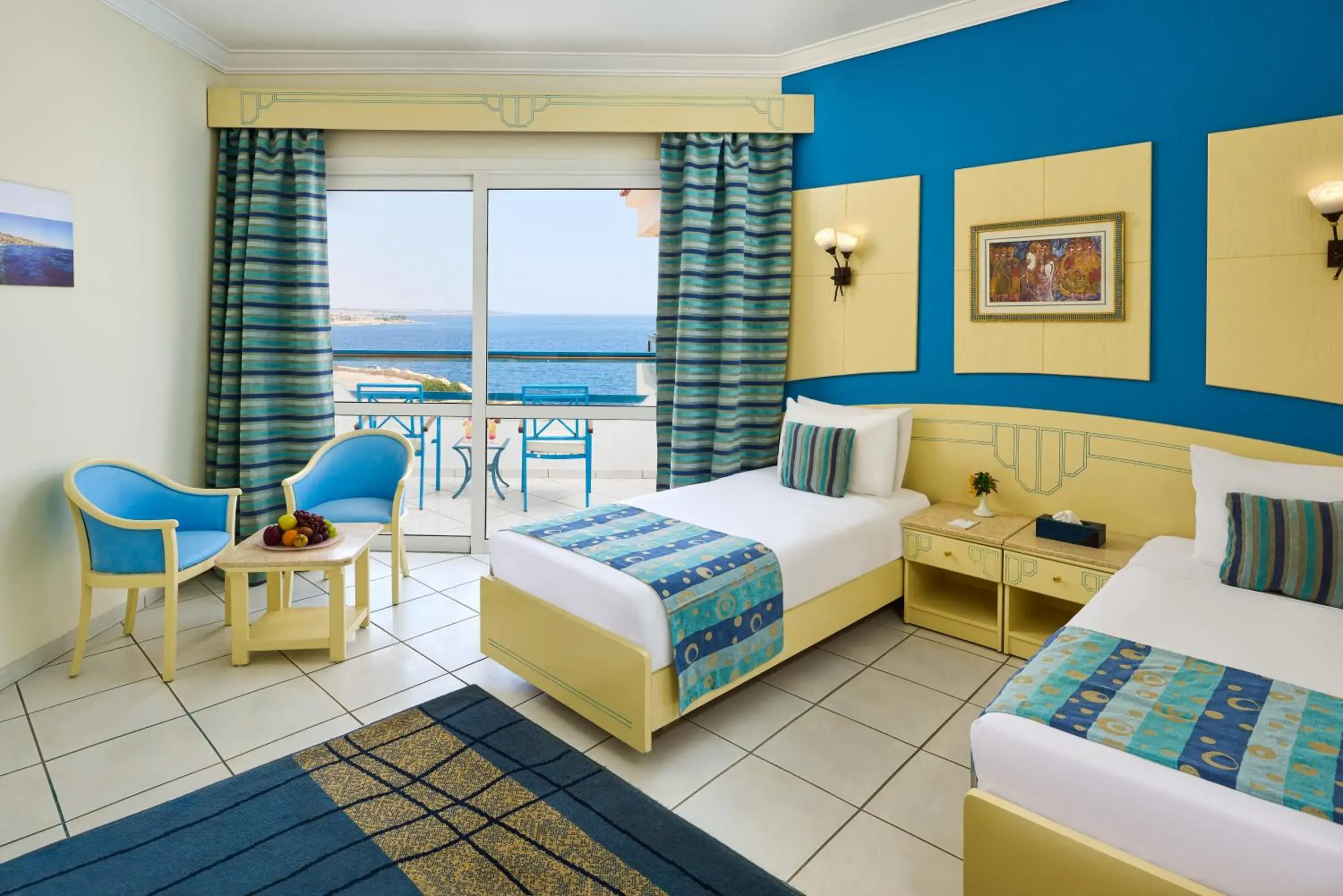 Sea view, Bed in Dreams Beach Resort - Sharm El Sheikh Sea view, Bed in Dreams Beach Resort - Sharm El Sheikh