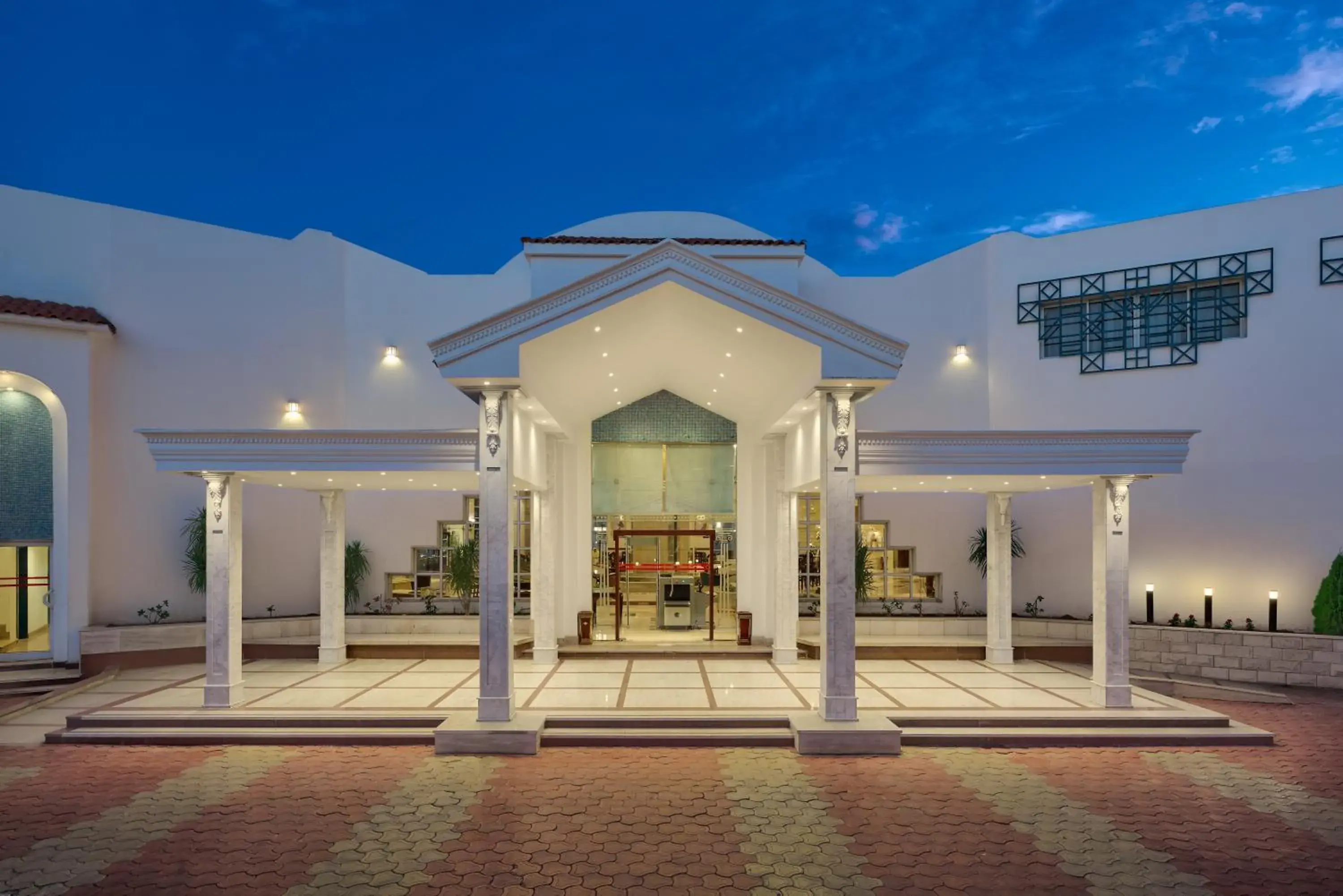 Facade/entrance in Dreams Beach Resort - Sharm El Sheikh Facade/entrance in Dreams Beach Resort - Sharm El Sheikh
