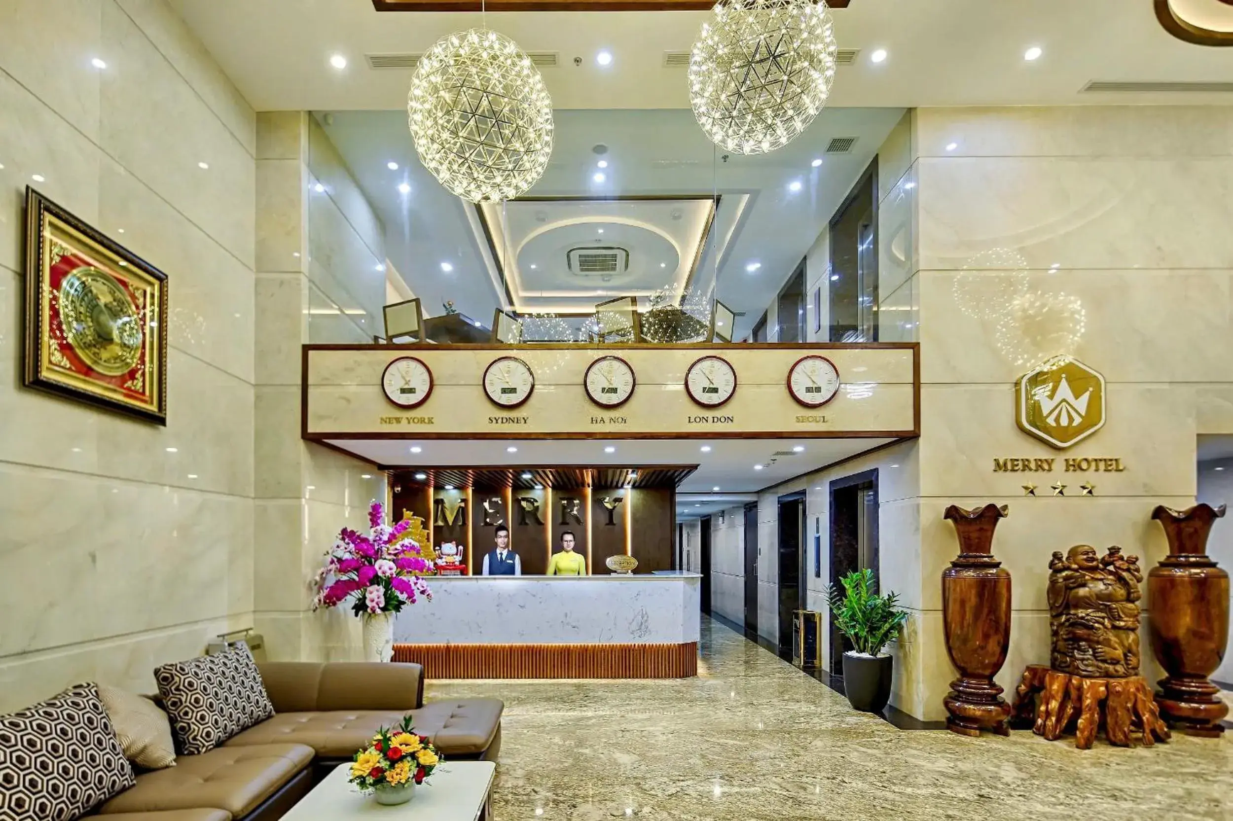 Property building in Merry Hotel Property building in Merry Hotel