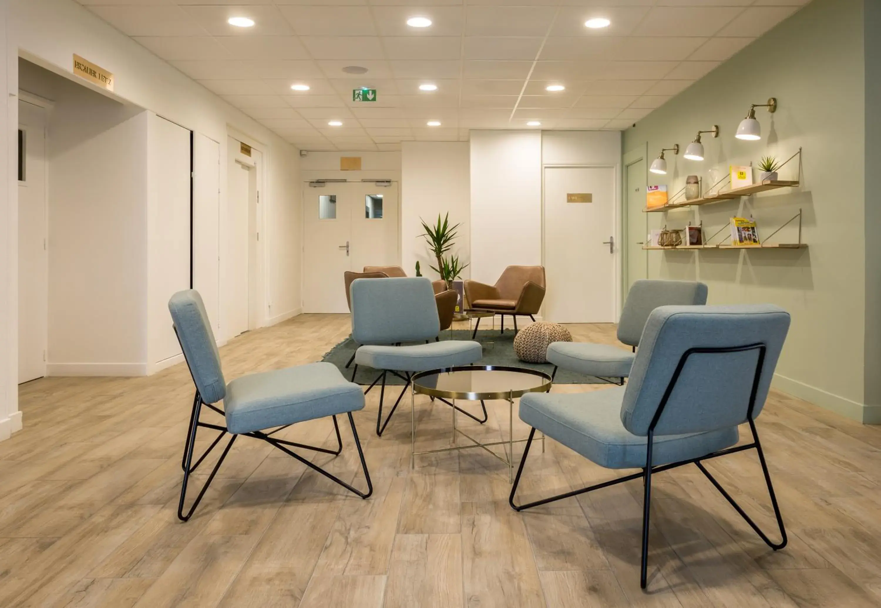 Living room in Hôtel du Beffroi Gravelines Dunkerque Living room in Hôtel du Beffroi Gravelines Dunkerque