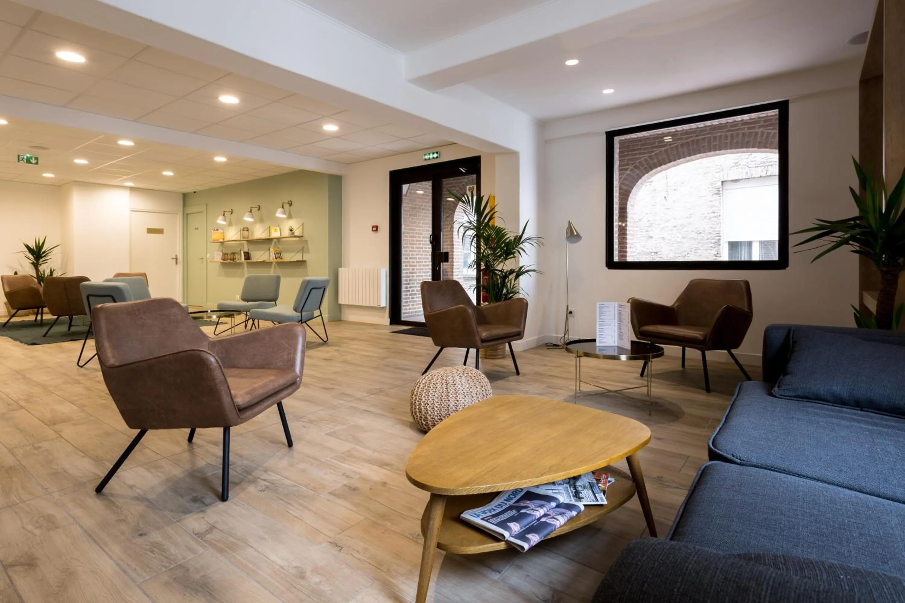 Living room in Hôtel du Beffroi Gravelines Dunkerque