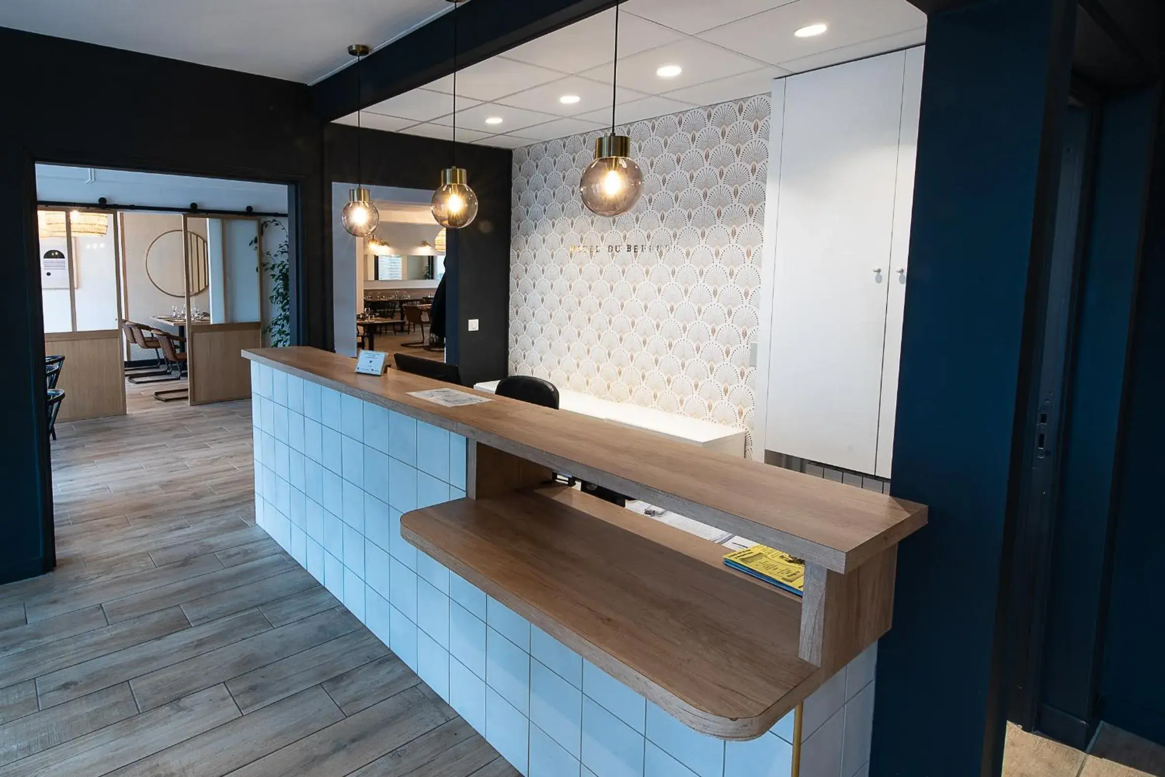 Lobby or reception in Hôtel du Beffroi Gravelines Dunkerque Lobby or reception in Hôtel du Beffroi Gravelines Dunkerque