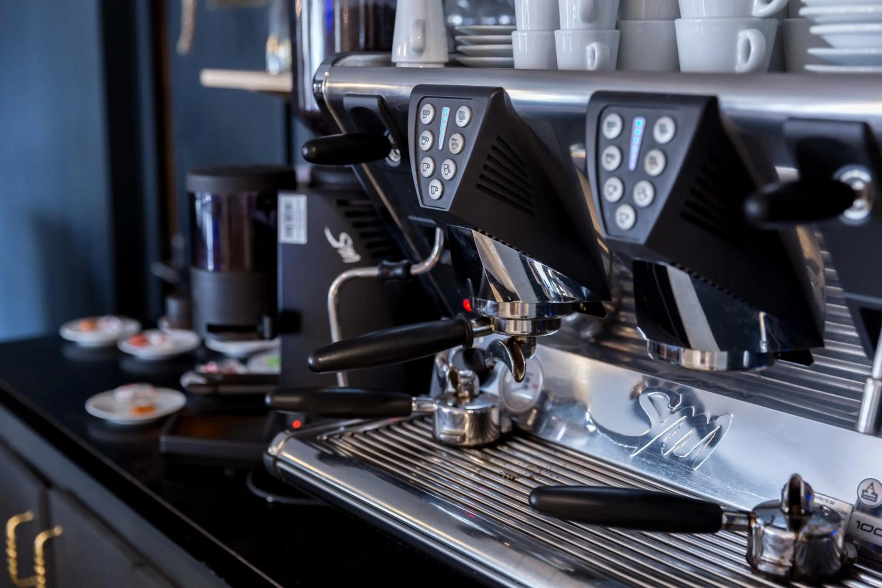 Lounge or bar in Hôtel du Beffroi Gravelines Dunkerque