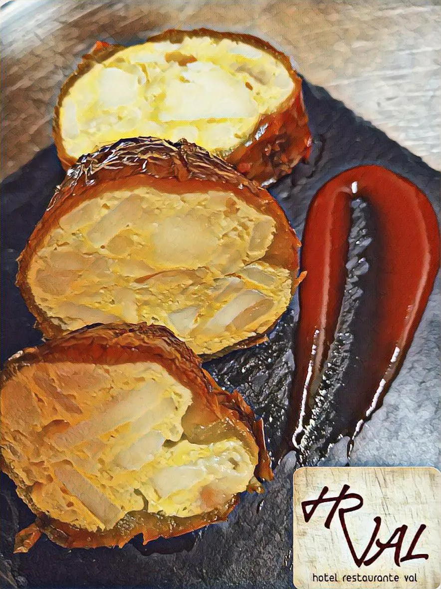 Food in Hotel Restaurante Val