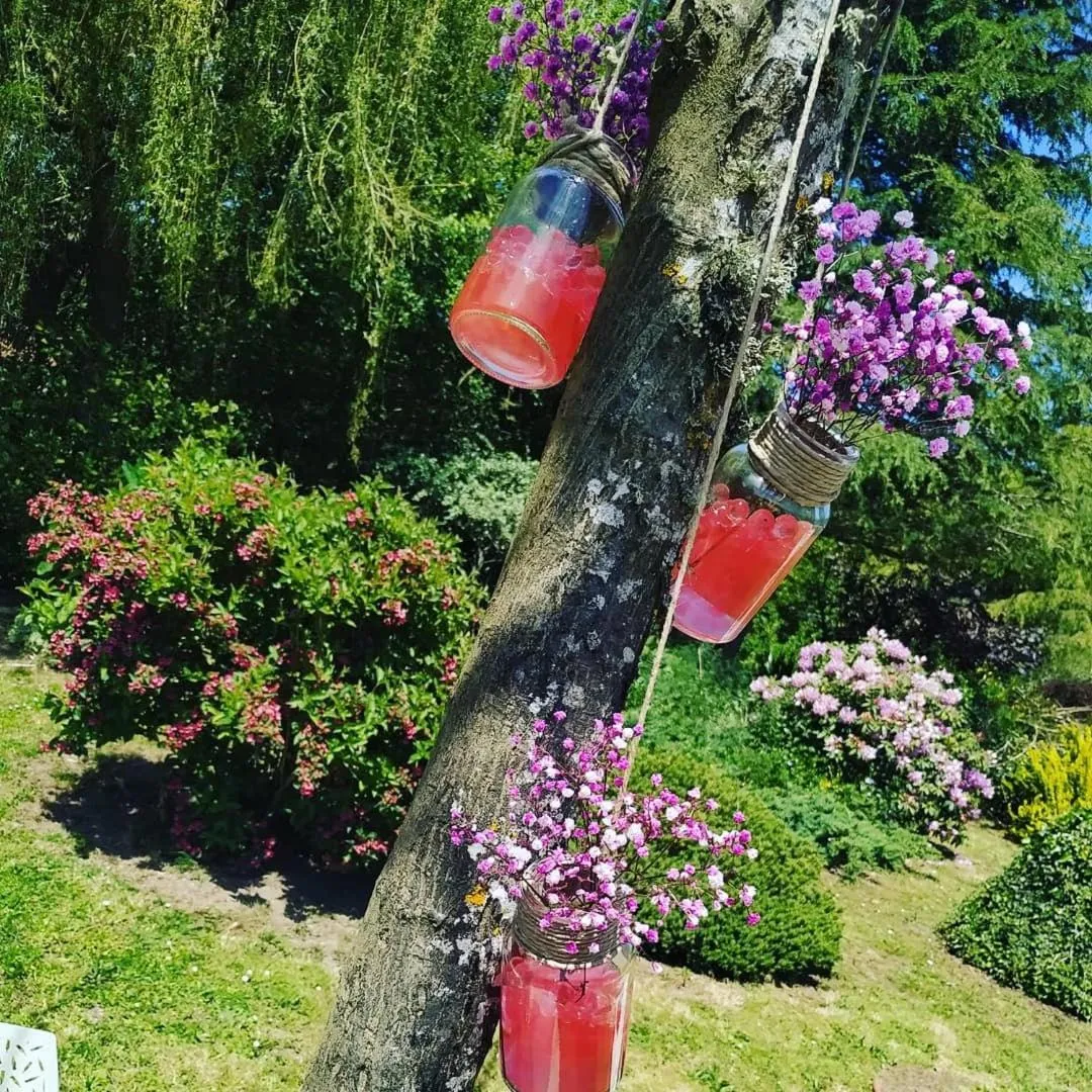 Garden in Hotel Restaurante Val