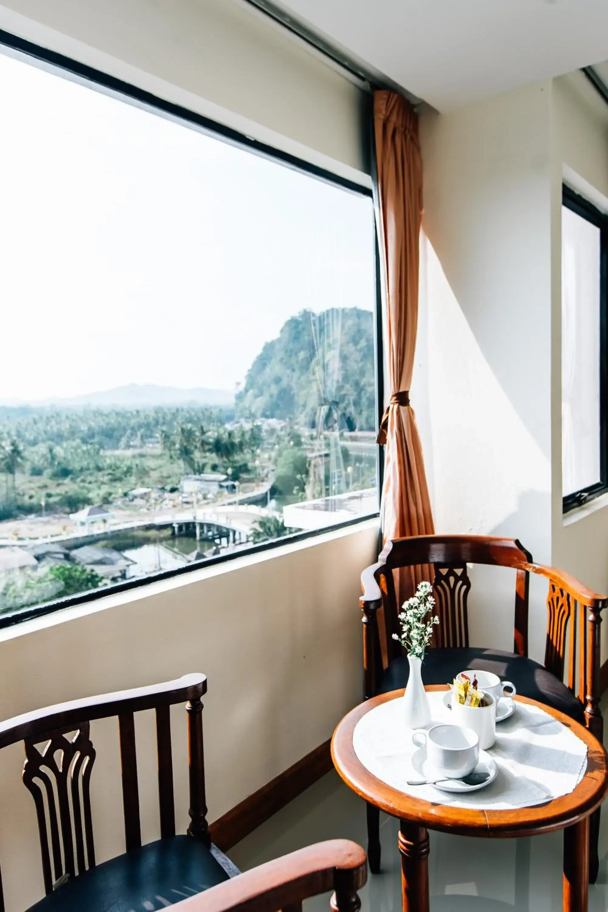 Mountain view in Sinkiat Thani Hotel Mountain view in Sinkiat Thani Hotel