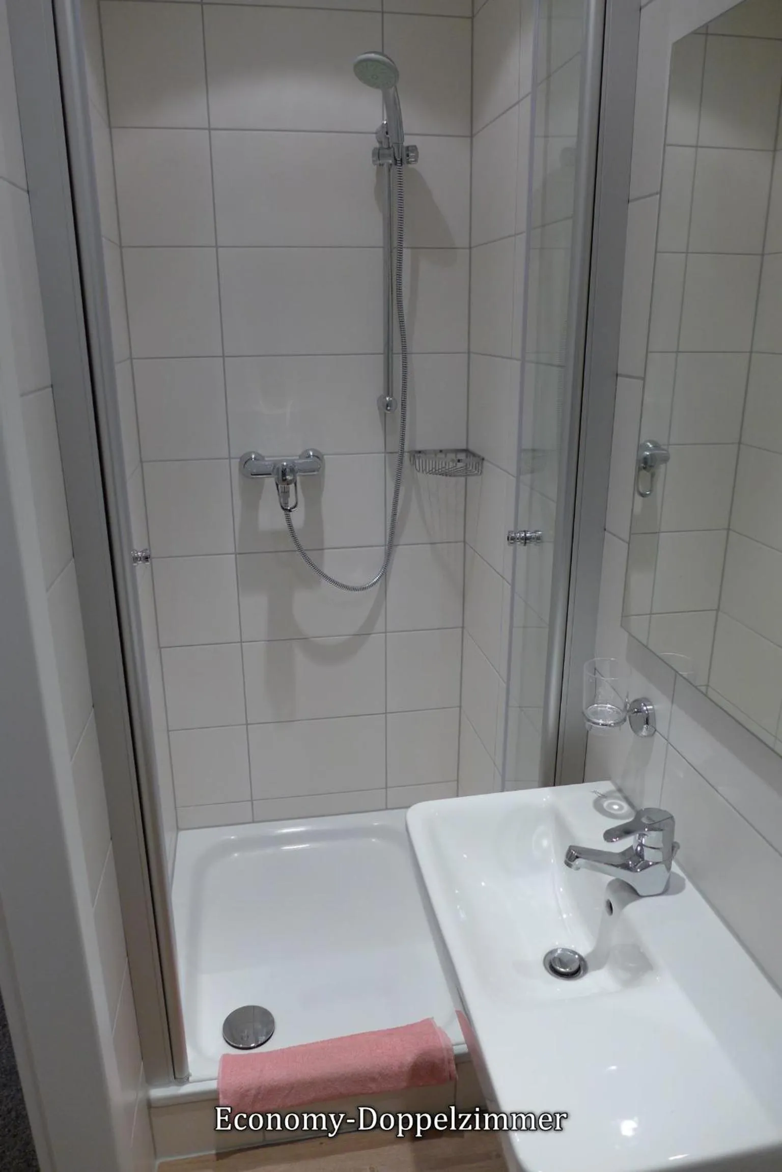 Shower in Pension Haus Linden