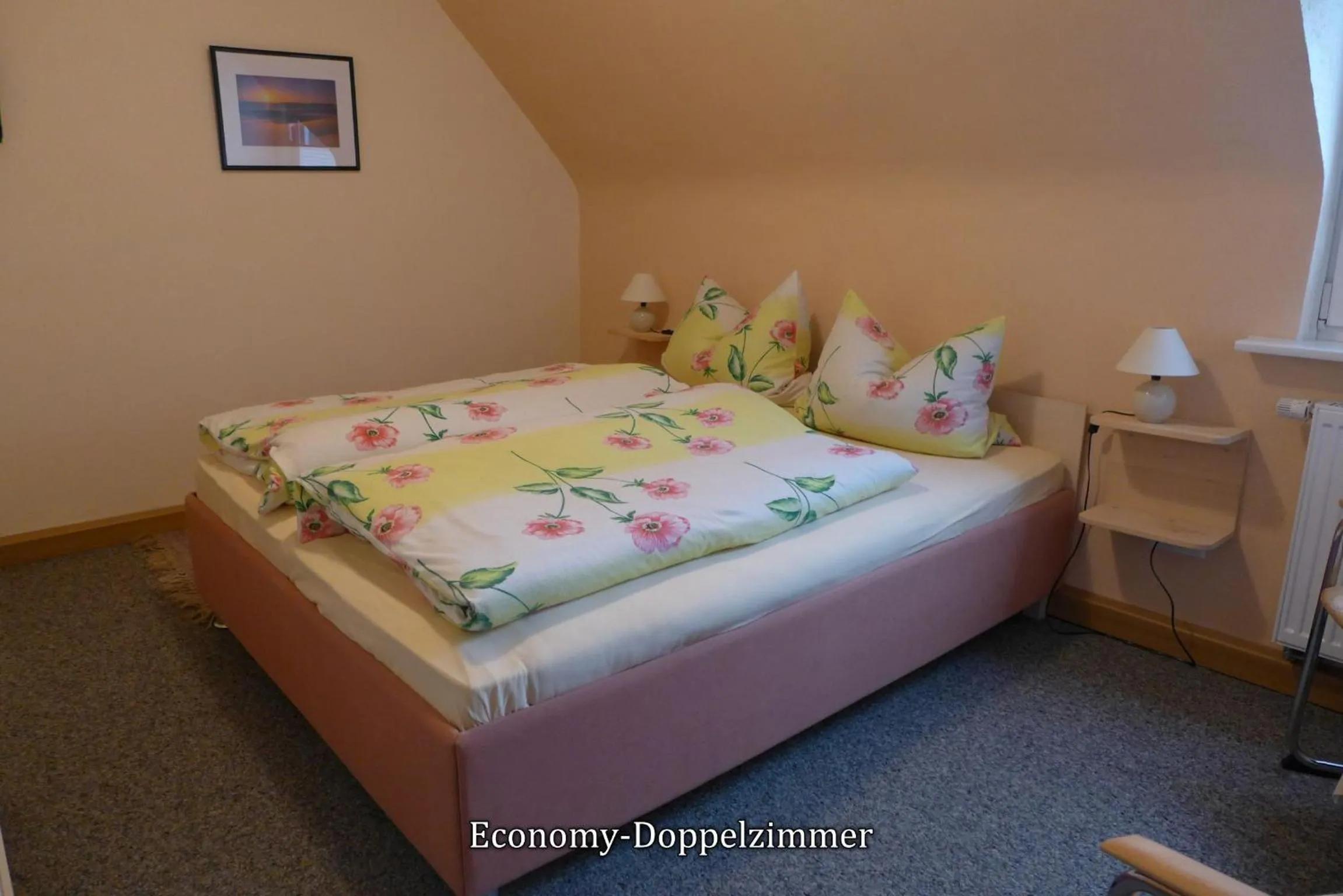 Bedroom, Bed in Pension Haus Linden