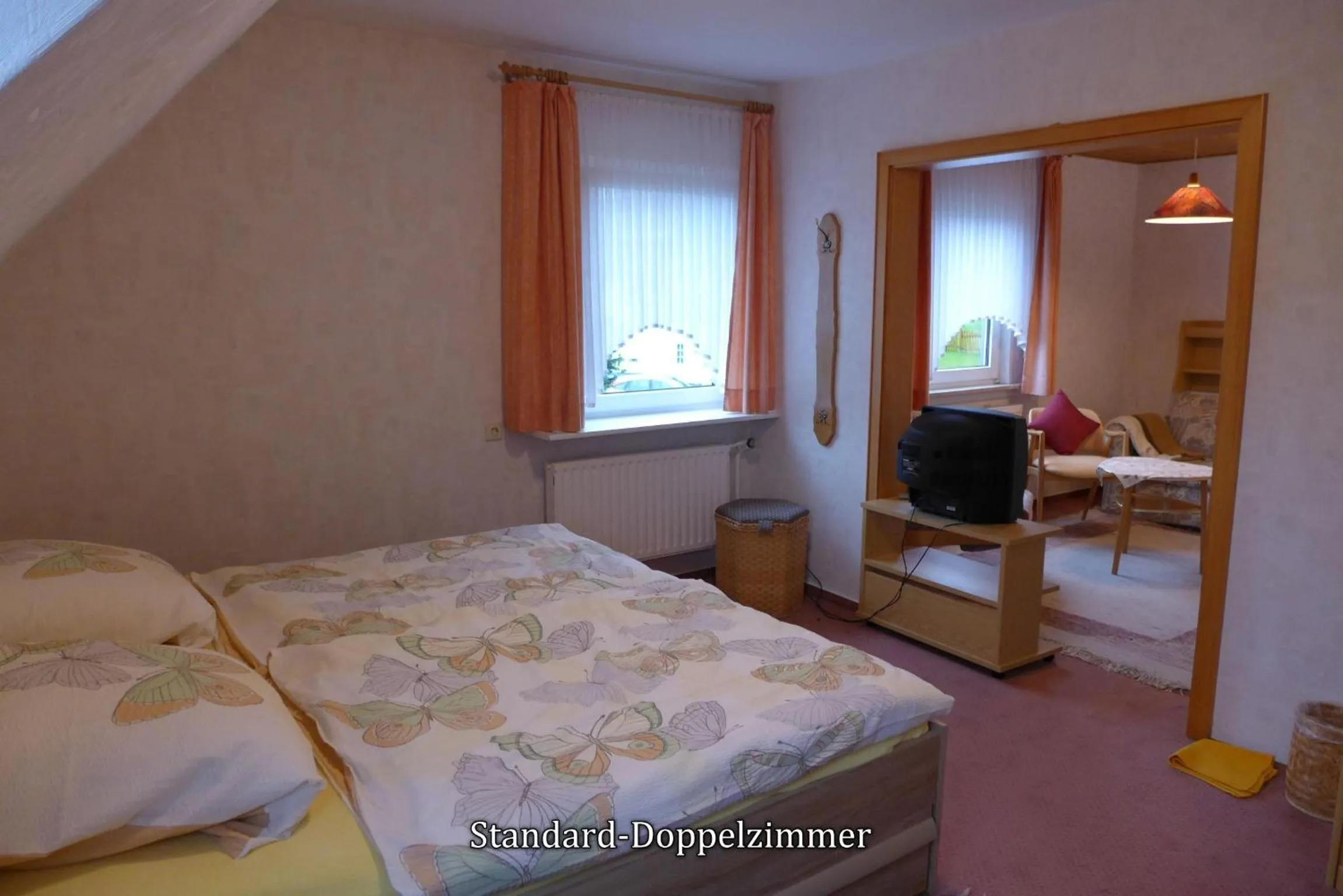 Bedroom, Bed in Pension Haus Linden