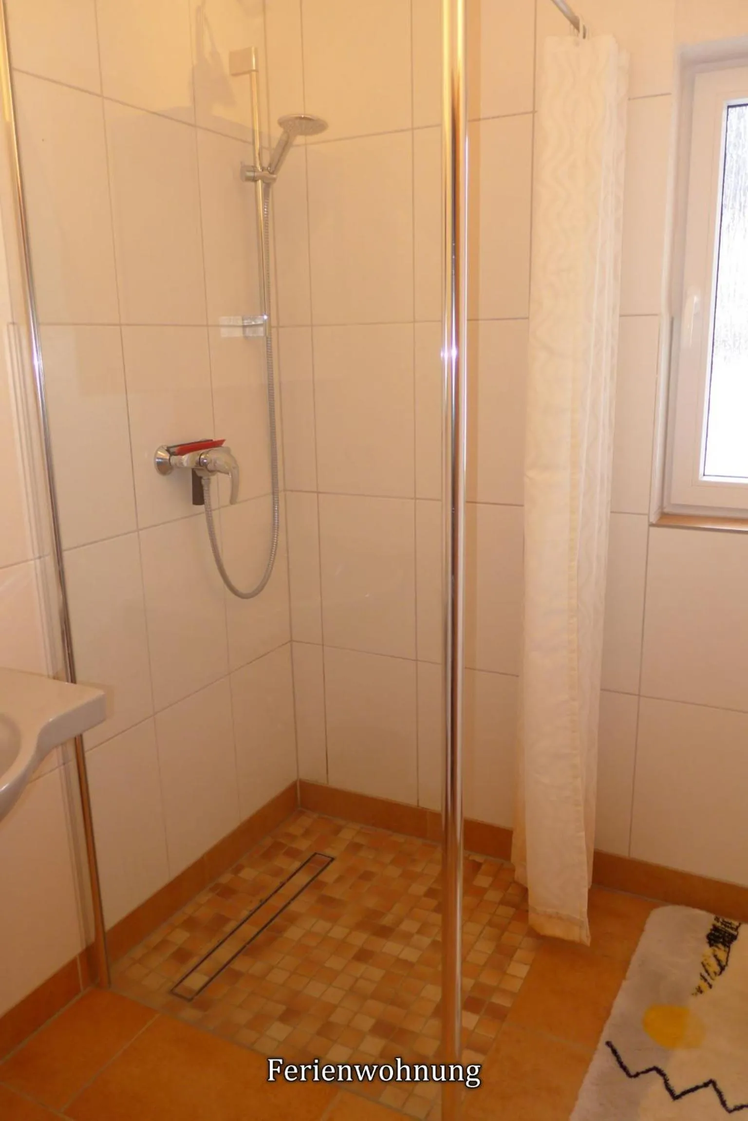 Shower in Pension Haus Linden