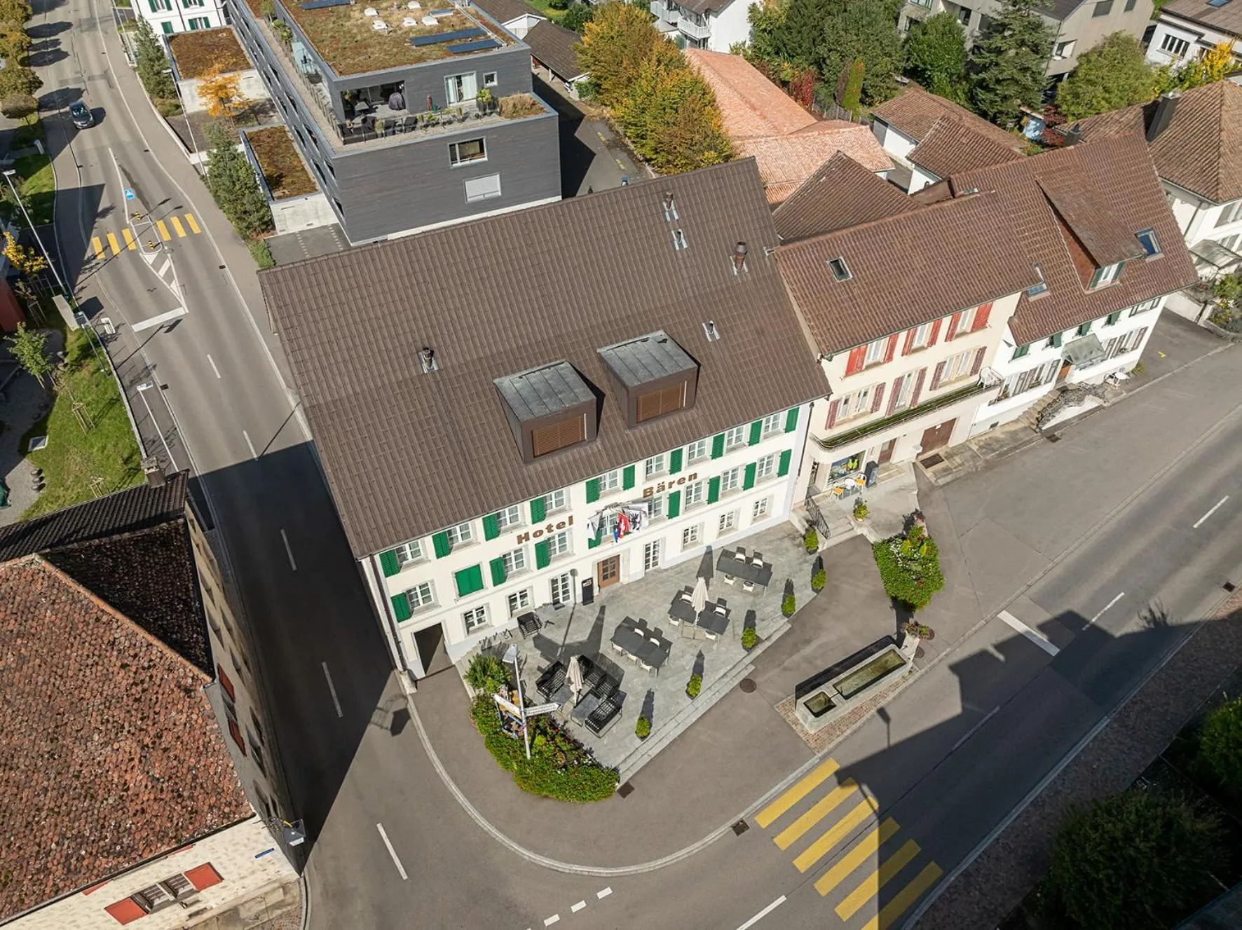 Property building in Aparthotel Bären