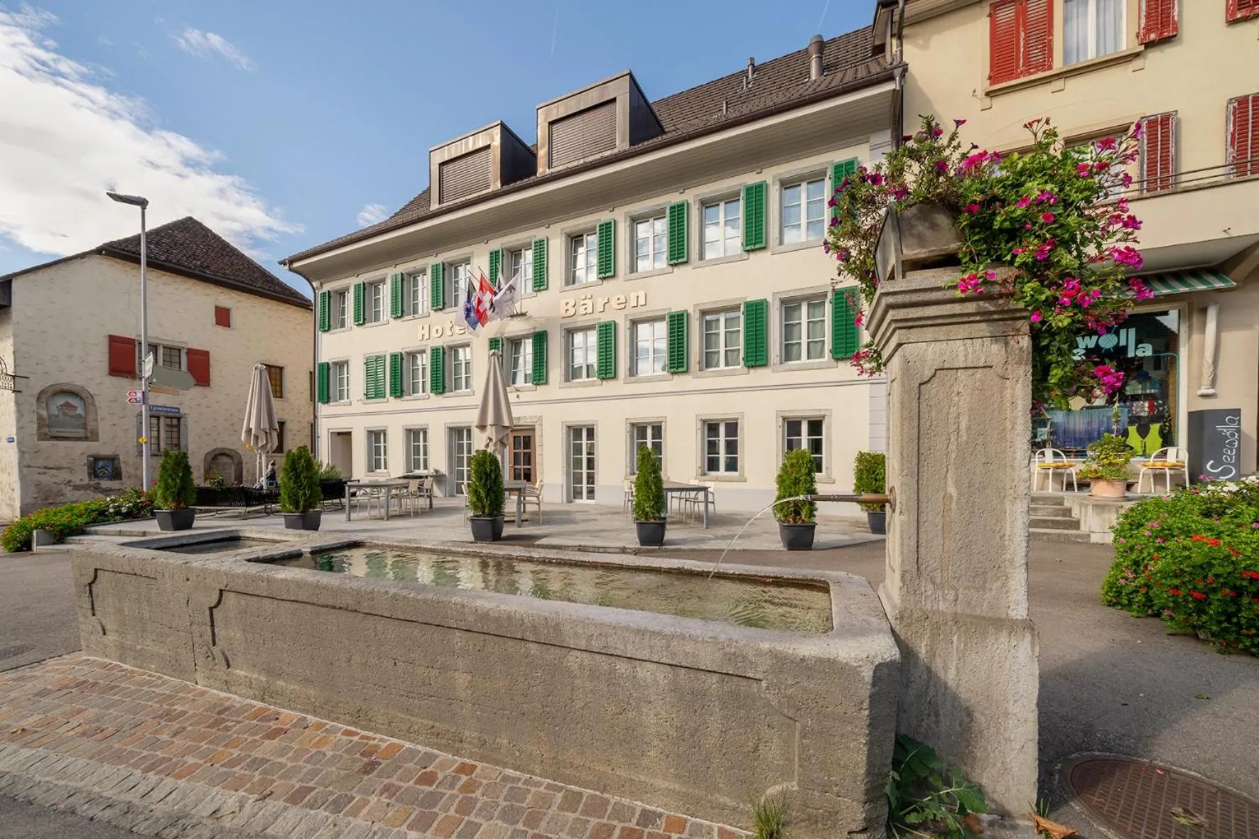 Property building in Aparthotel Bären