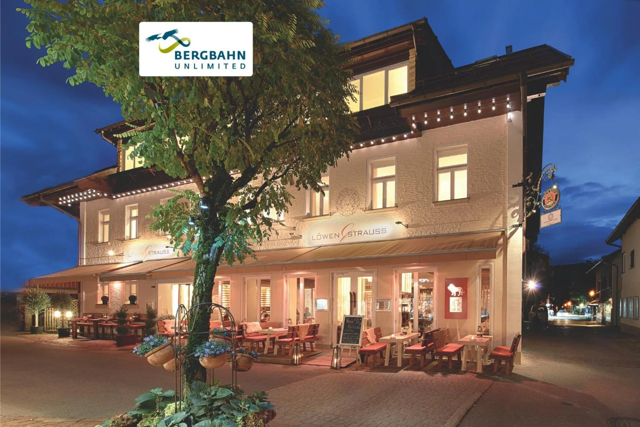 Property building in Alpin Lifestyle Hotel Löwen & Strauss