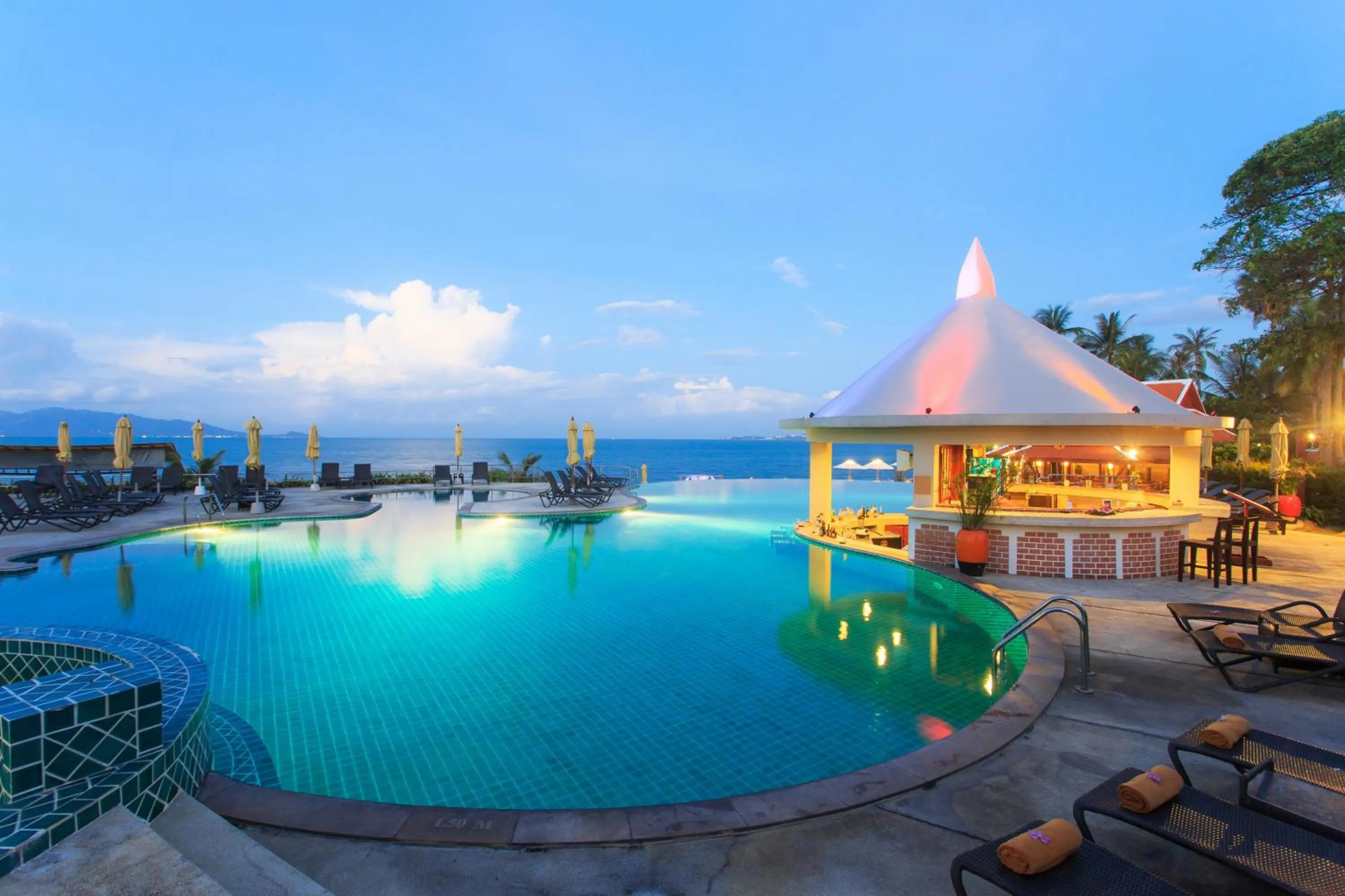 Sea view in Samui Buri Beach Resort