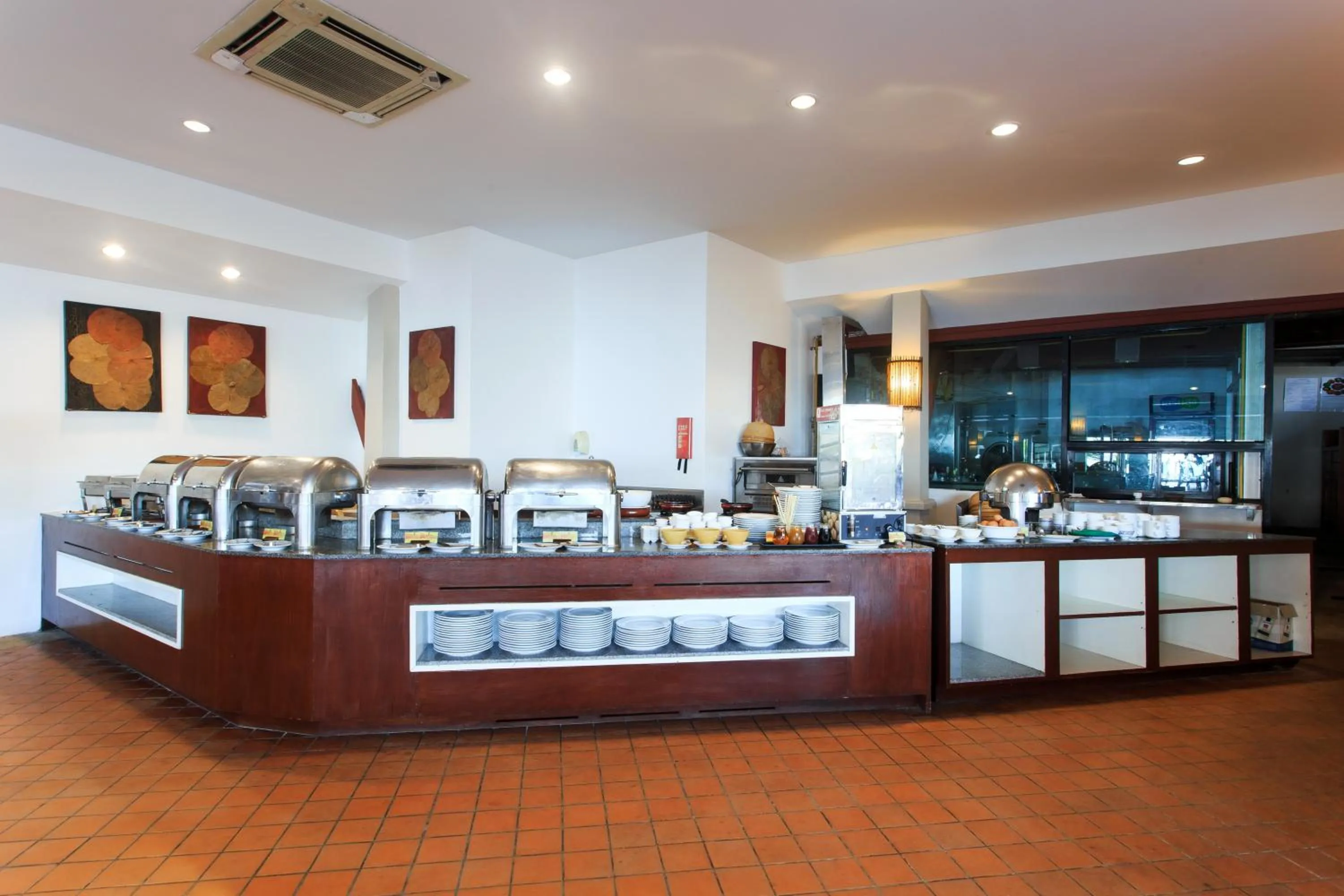 American breakfast in Samui Buri Beach Resort