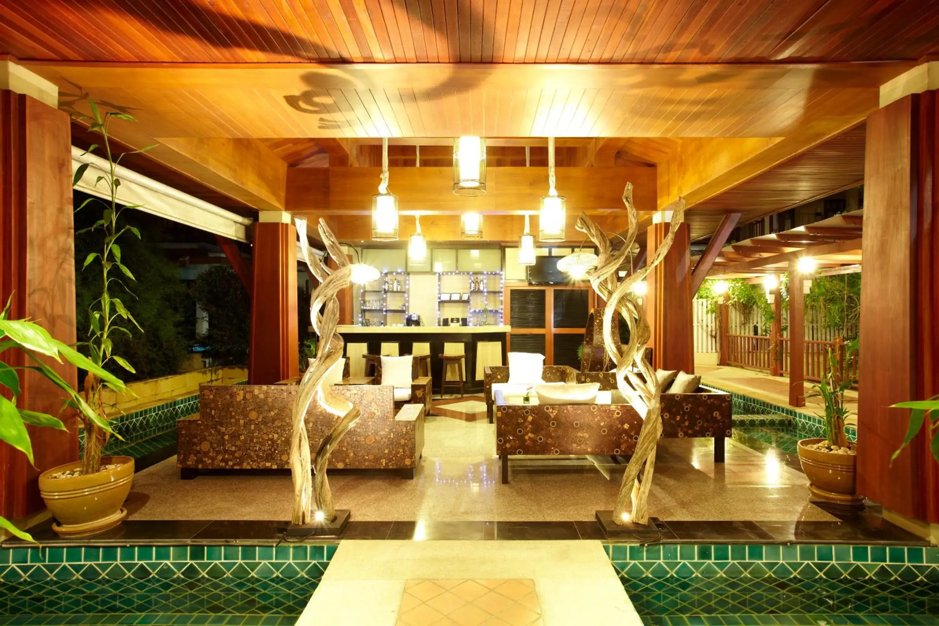 Lobby or reception in Samui Buri Beach Resort Lobby or reception in Samui Buri Beach Resort