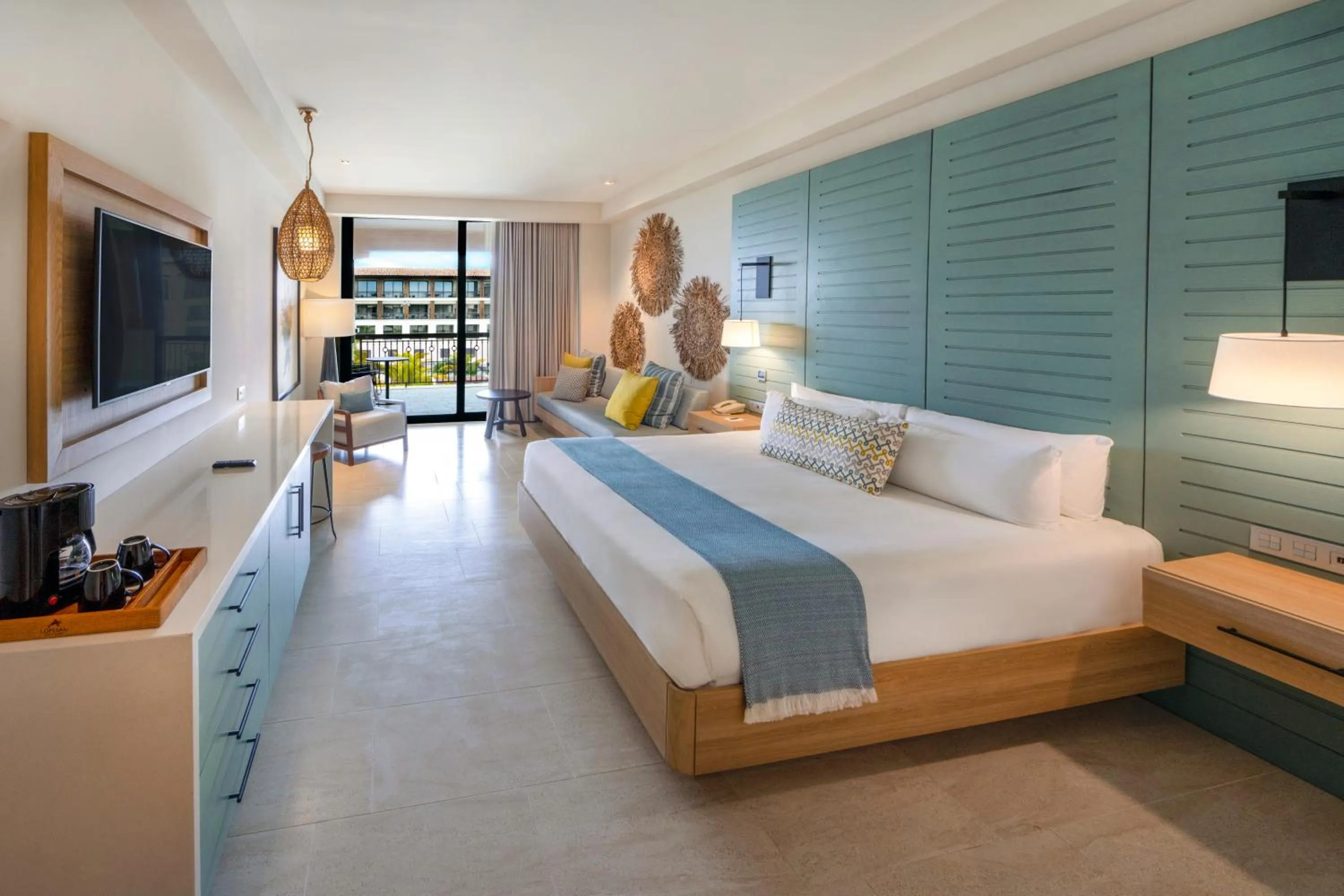 Bed in Lopesan Costa Bávaro Resort, Spa & Casino