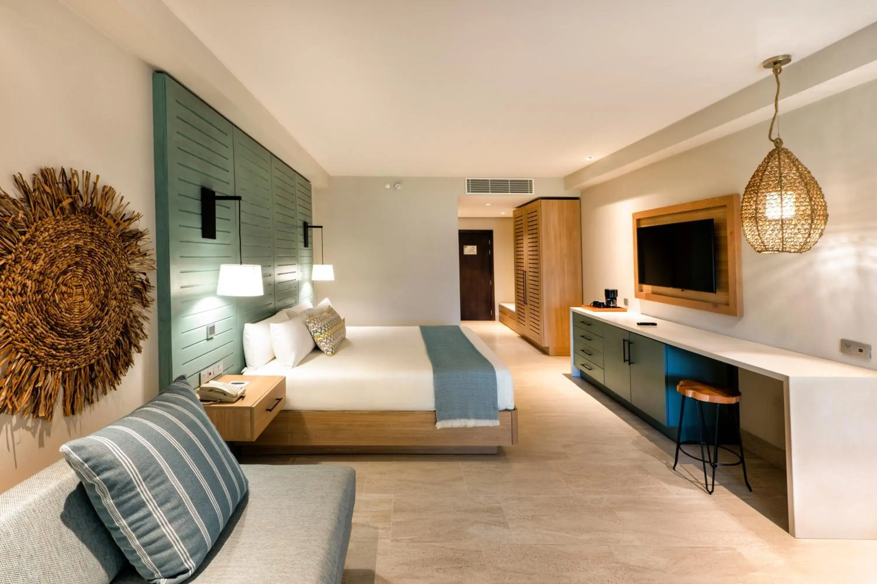 Bed in Lopesan Costa Bávaro Resort, Spa & Casino Bed in Lopesan Costa Bávaro Resort, Spa & Casino