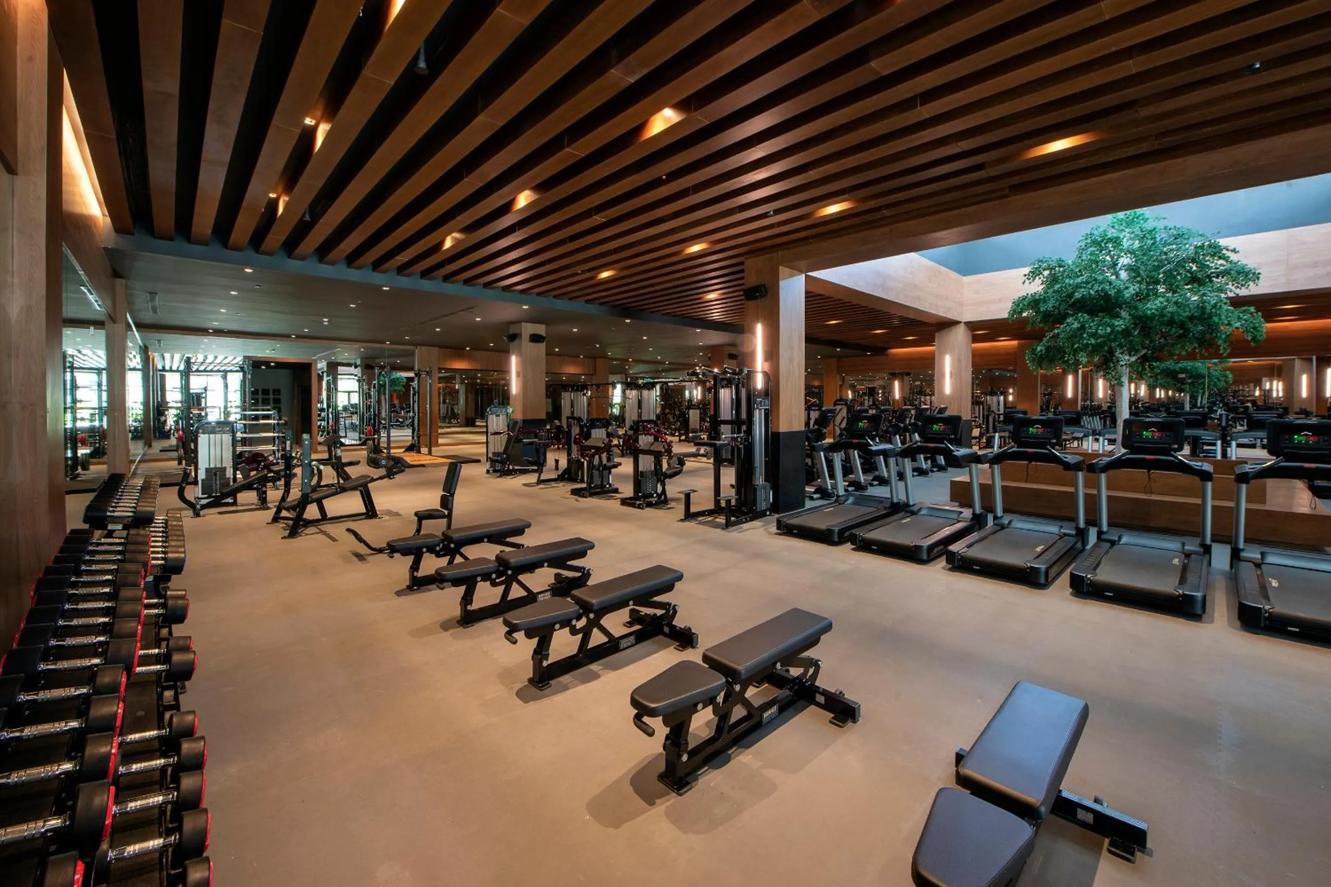 Fitness centre/facilities in Lopesan Costa Bávaro Resort, Spa & Casino