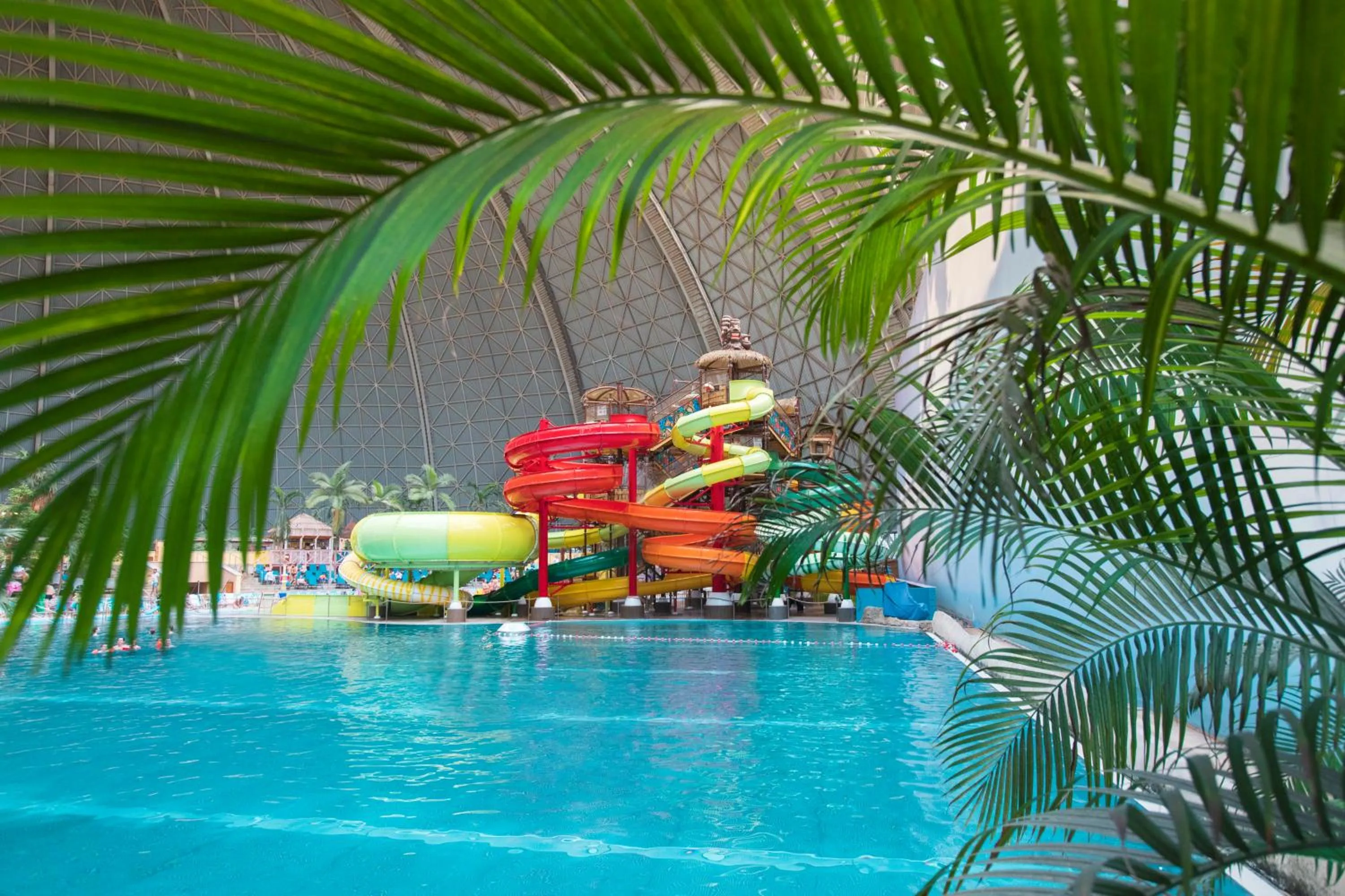 Swimming pool in Tropical Islands