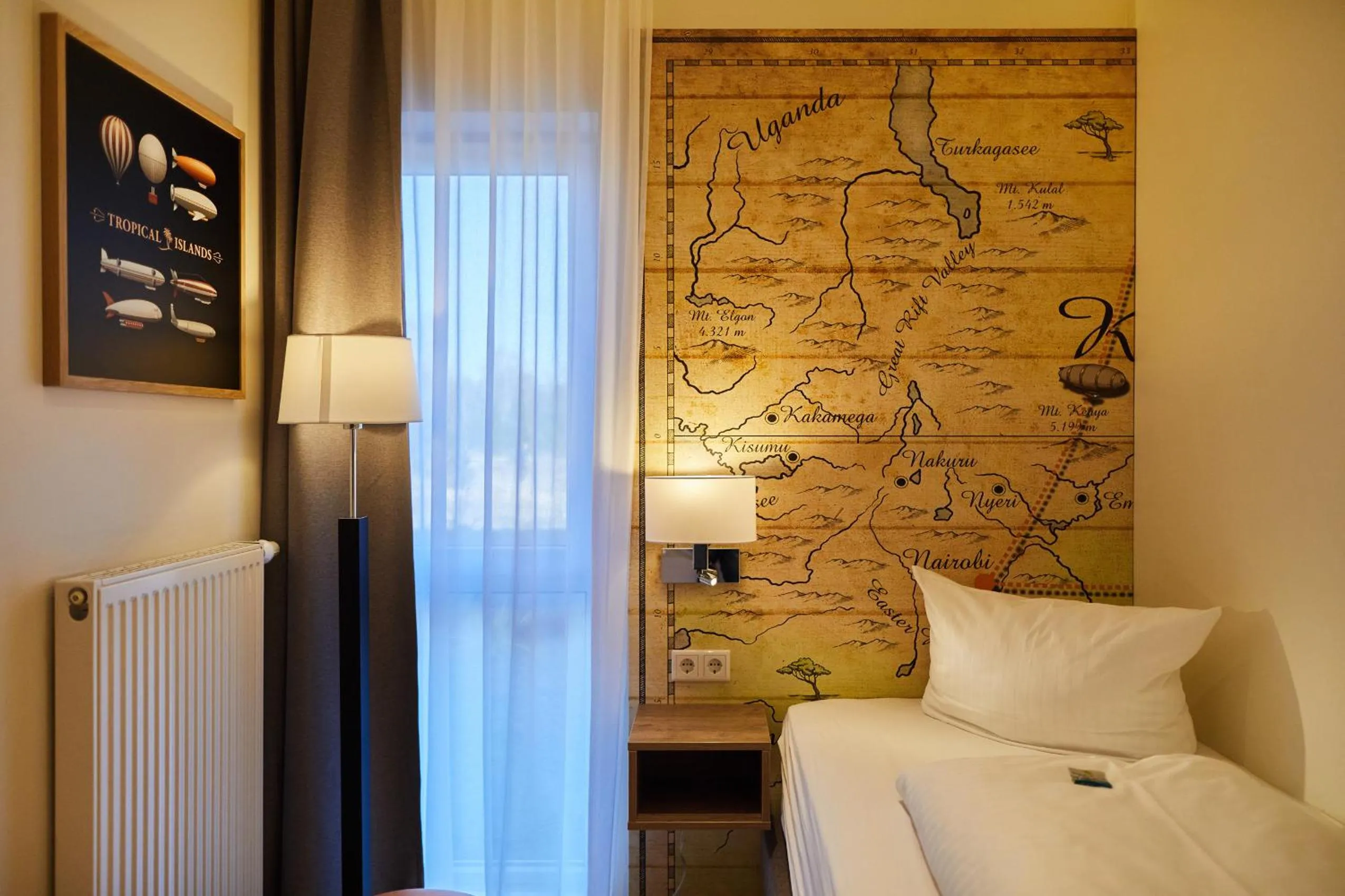 Area and facilities in Tropical Islands