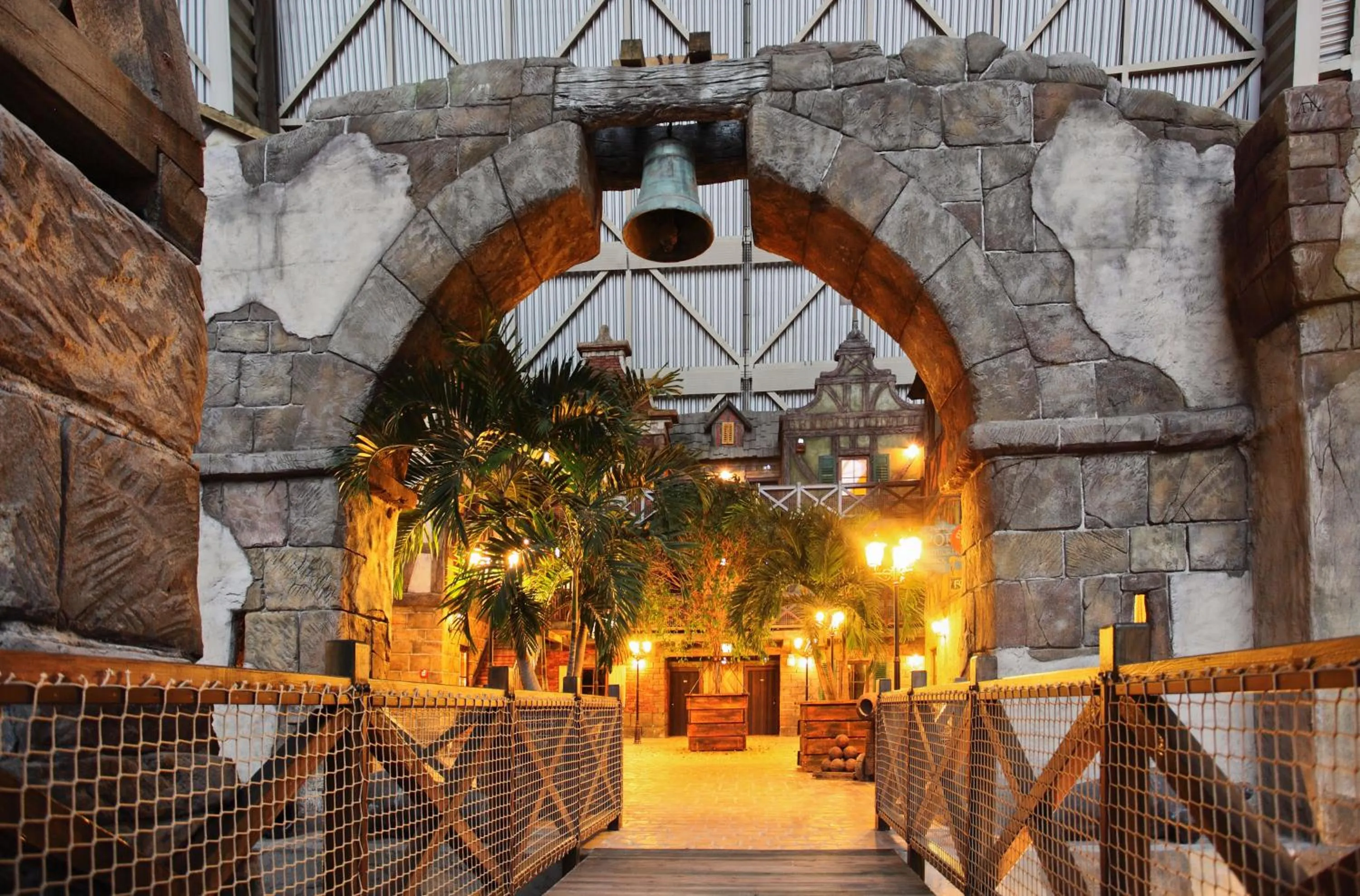 Facade/entrance in Tropical Islands