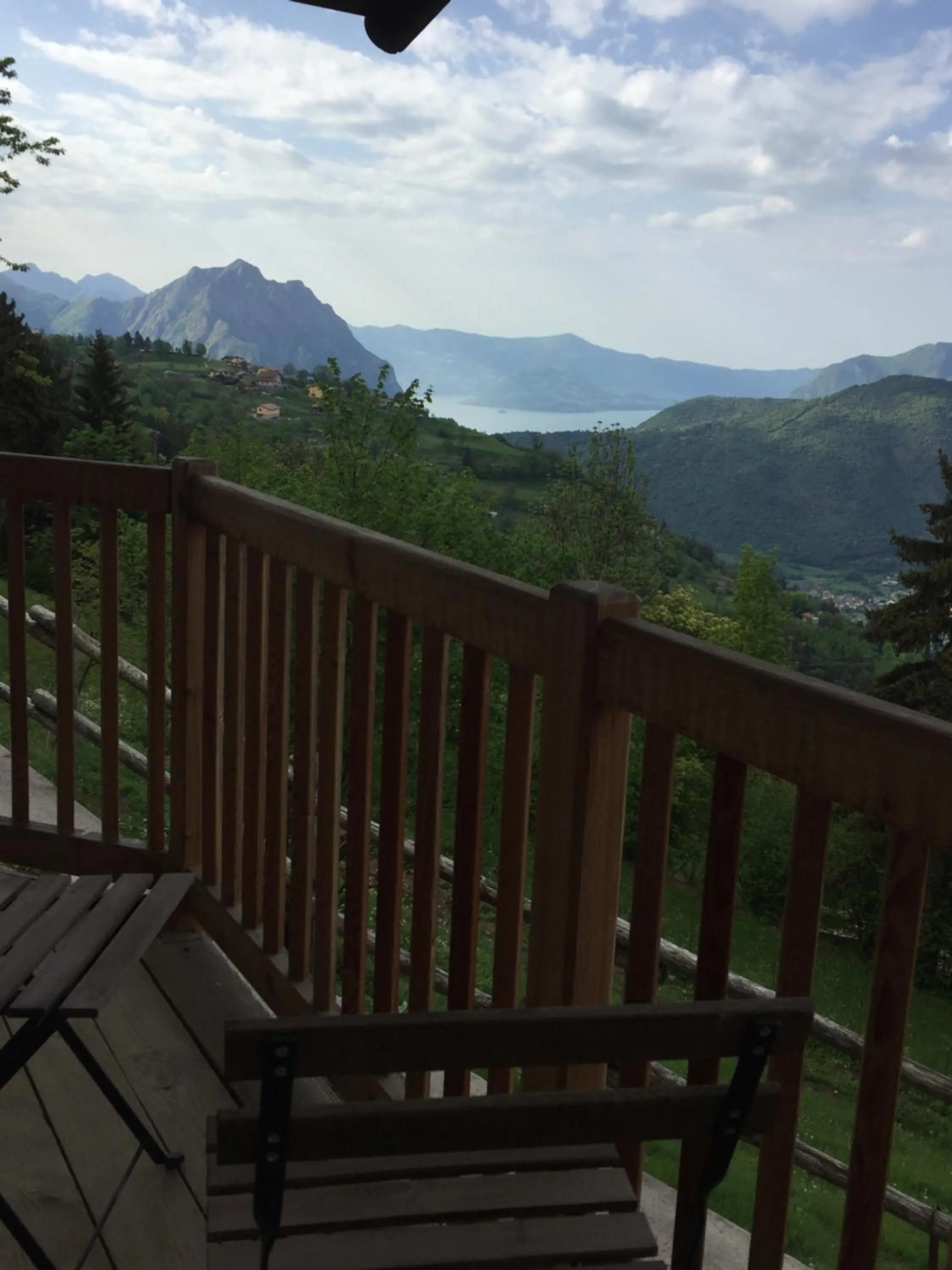 Balcony/Terrace in Chalet Tre Santelle