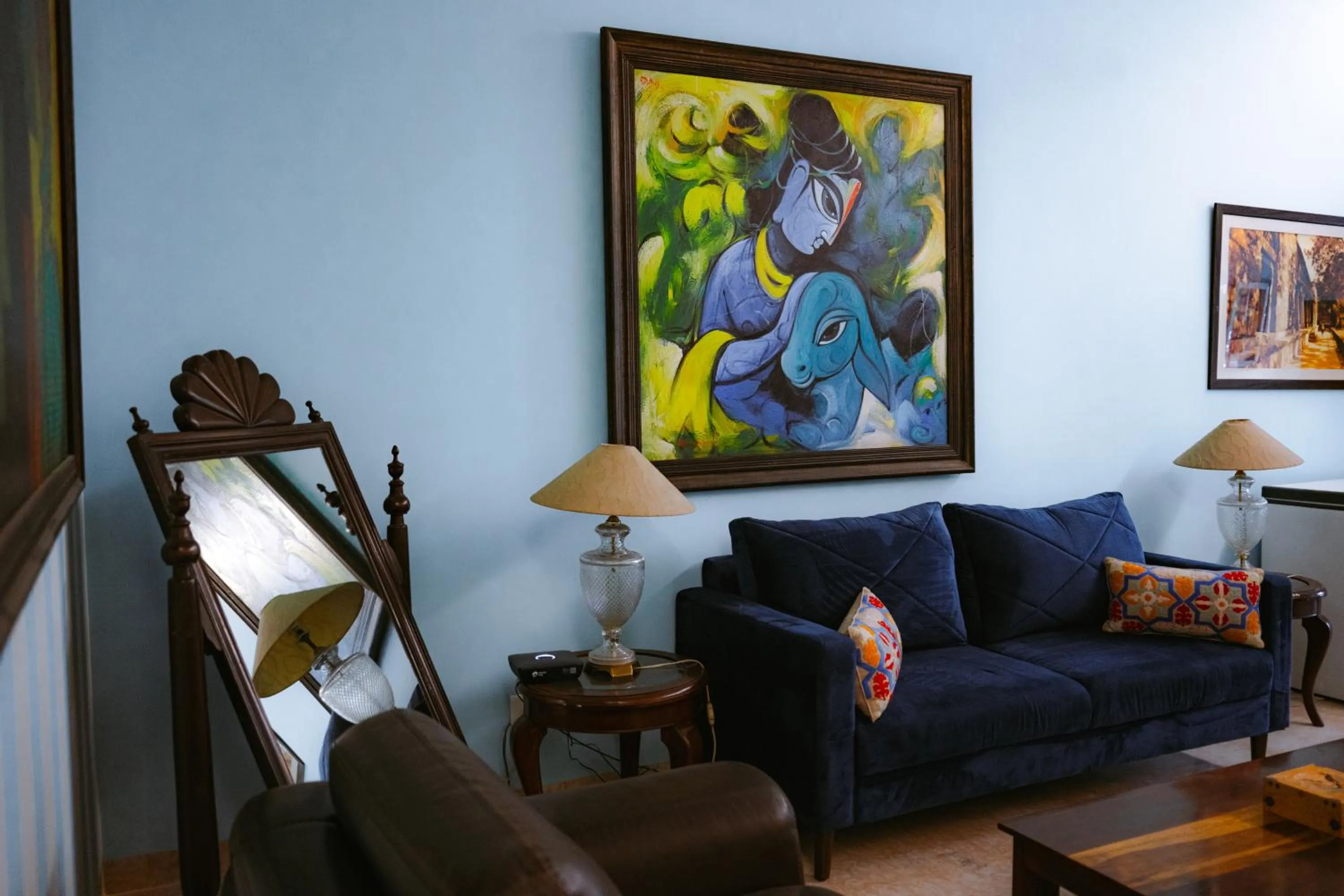 Living room in Colonel’s Retreat