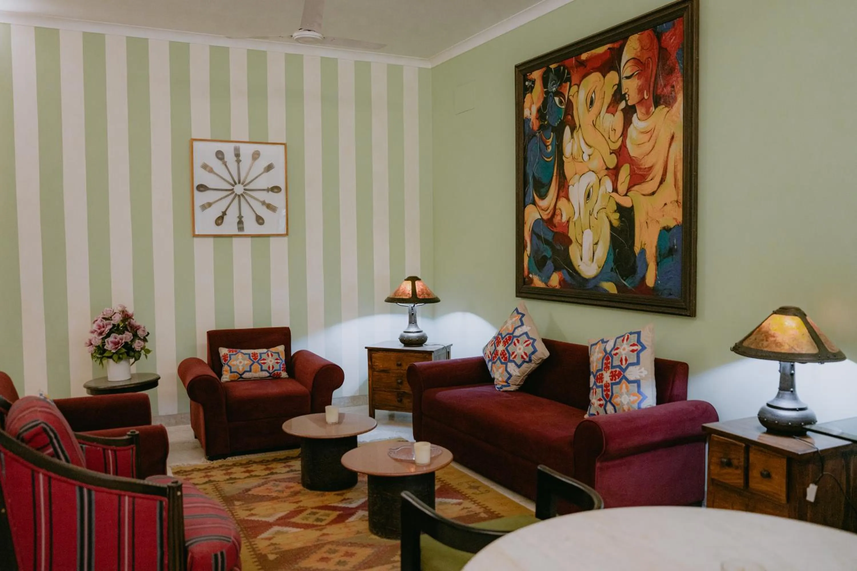 Living room in Colonel’s Retreat