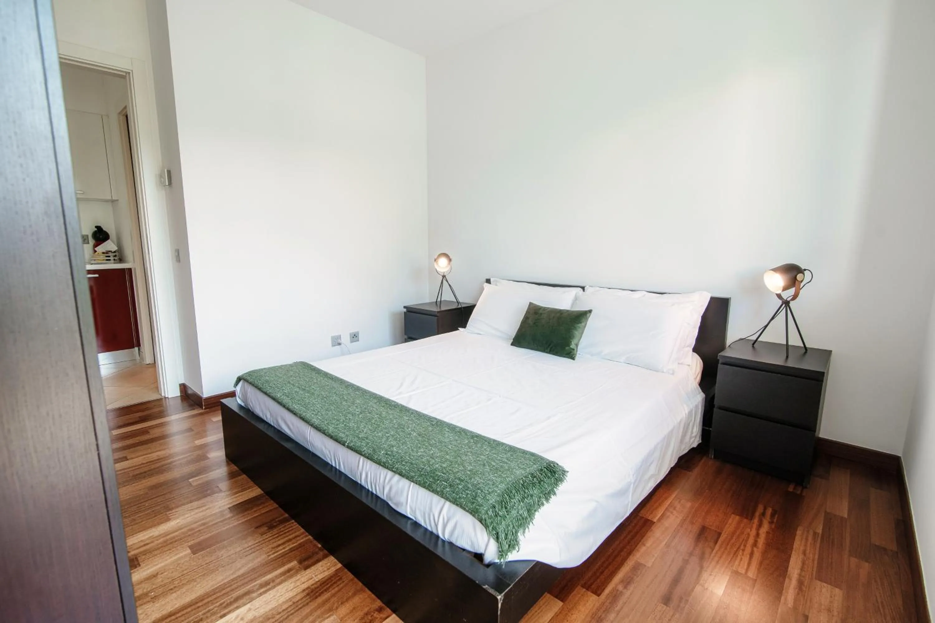 Bedroom, Bed in Prestige Apartments by Quokka 360 - spacious flats with terraces