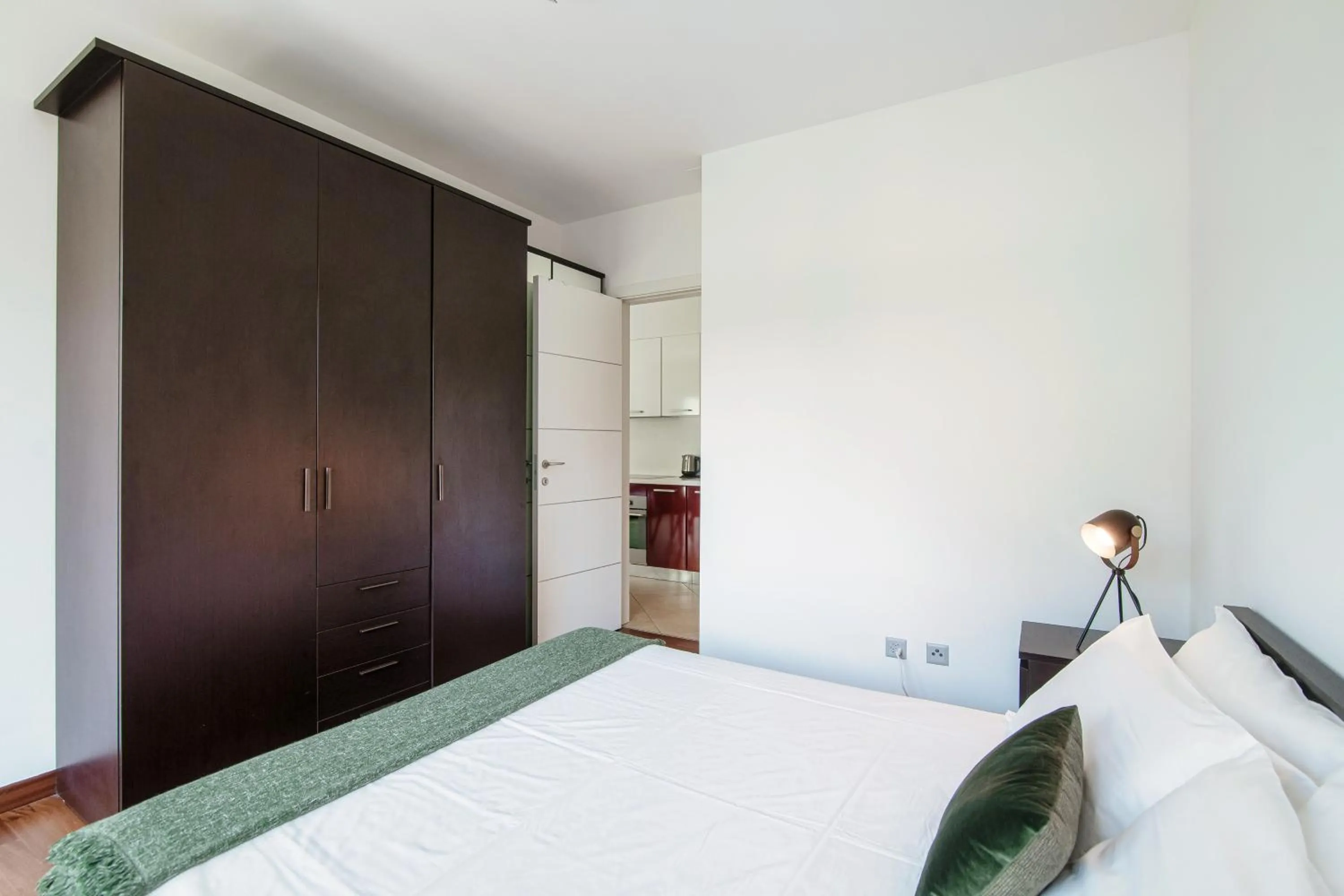 Bedroom, Bed in Prestige Apartments by Quokka 360 - spacious flats with terraces