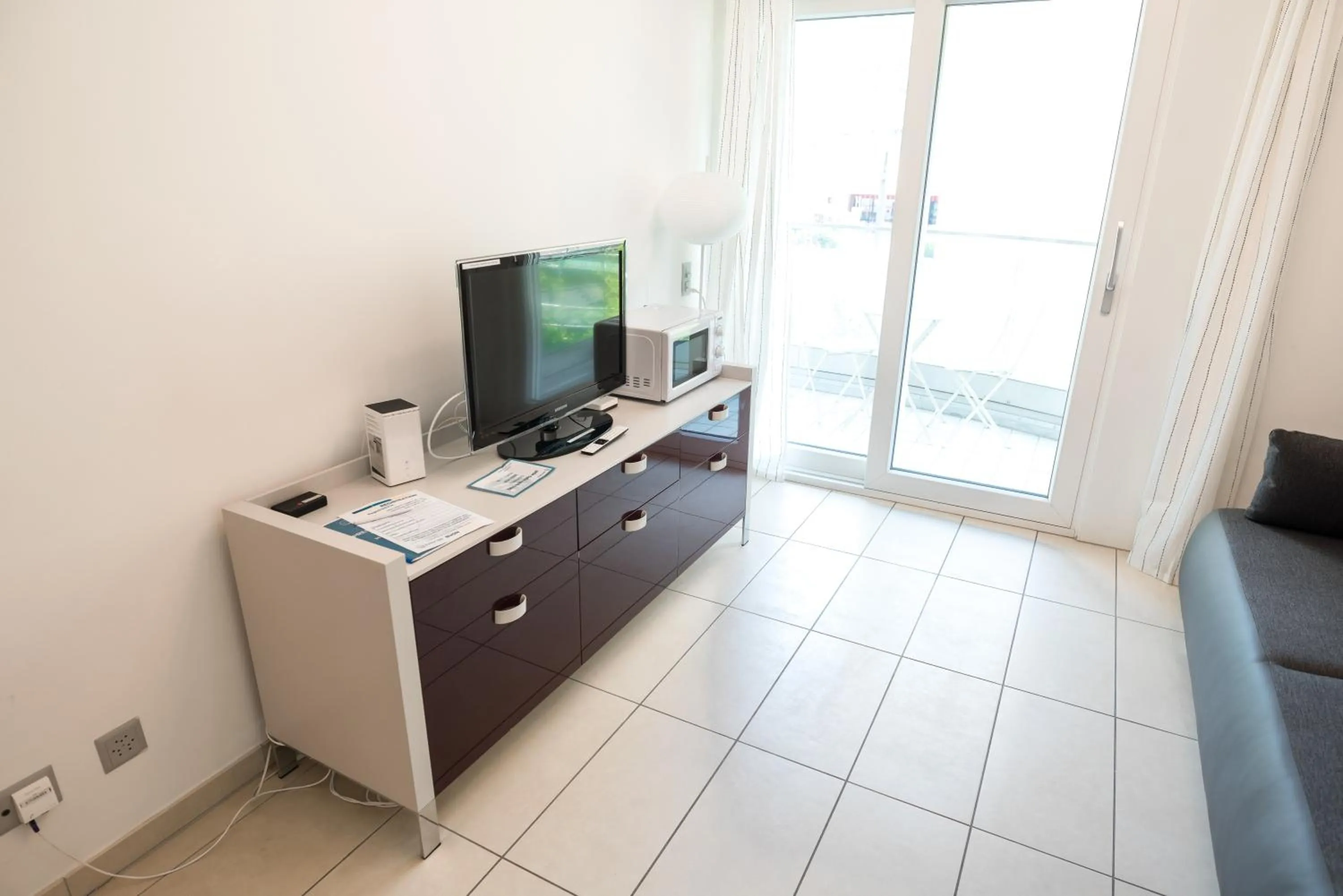 TV and multimedia in Prestige Apartments by Quokka 360 - spacious flats with terraces