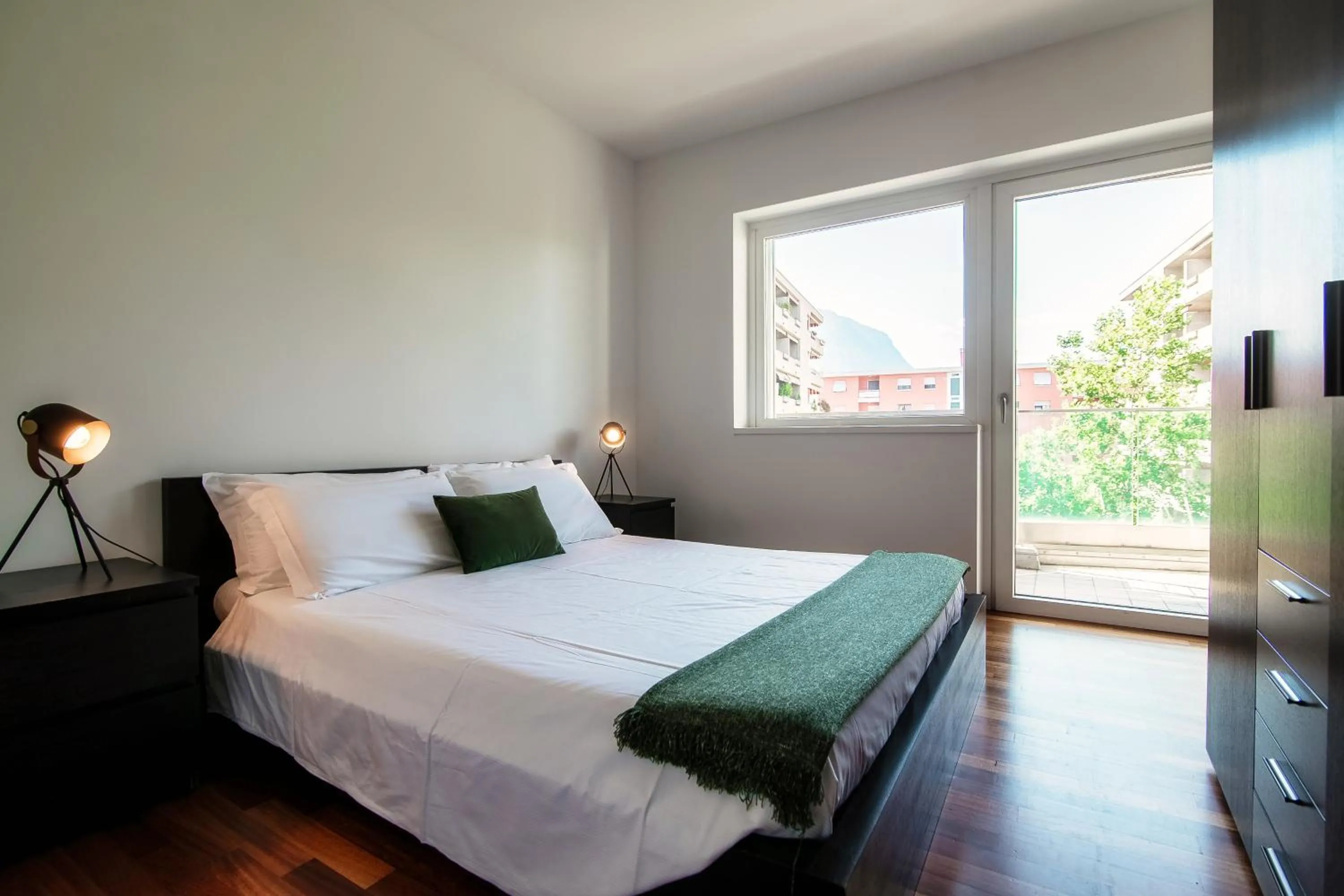 Bedroom, Bed in Prestige Apartments by Quokka 360 - spacious flats with terraces