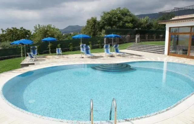 Swimming pool in Antico Borgo Petralia