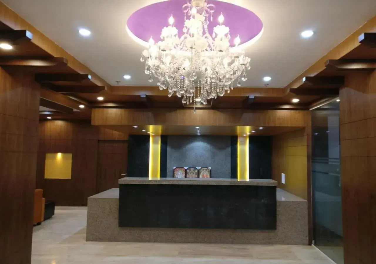 Lobby or reception in Triguna Clarks Inn Kurnool Lobby or reception in Triguna Clarks Inn Kurnool