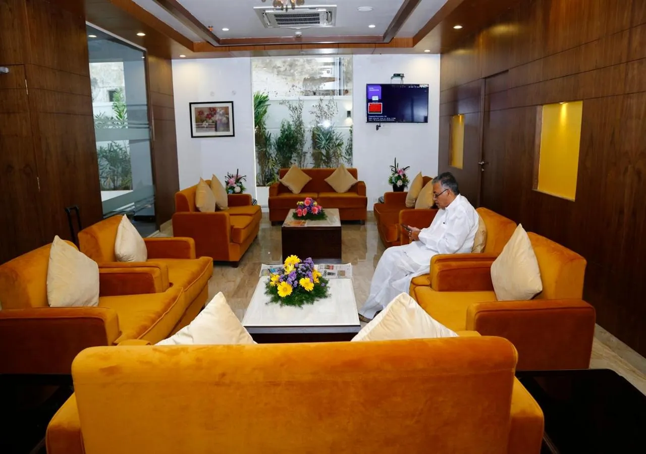 Seating area in Triguna Clarks Inn Kurnool