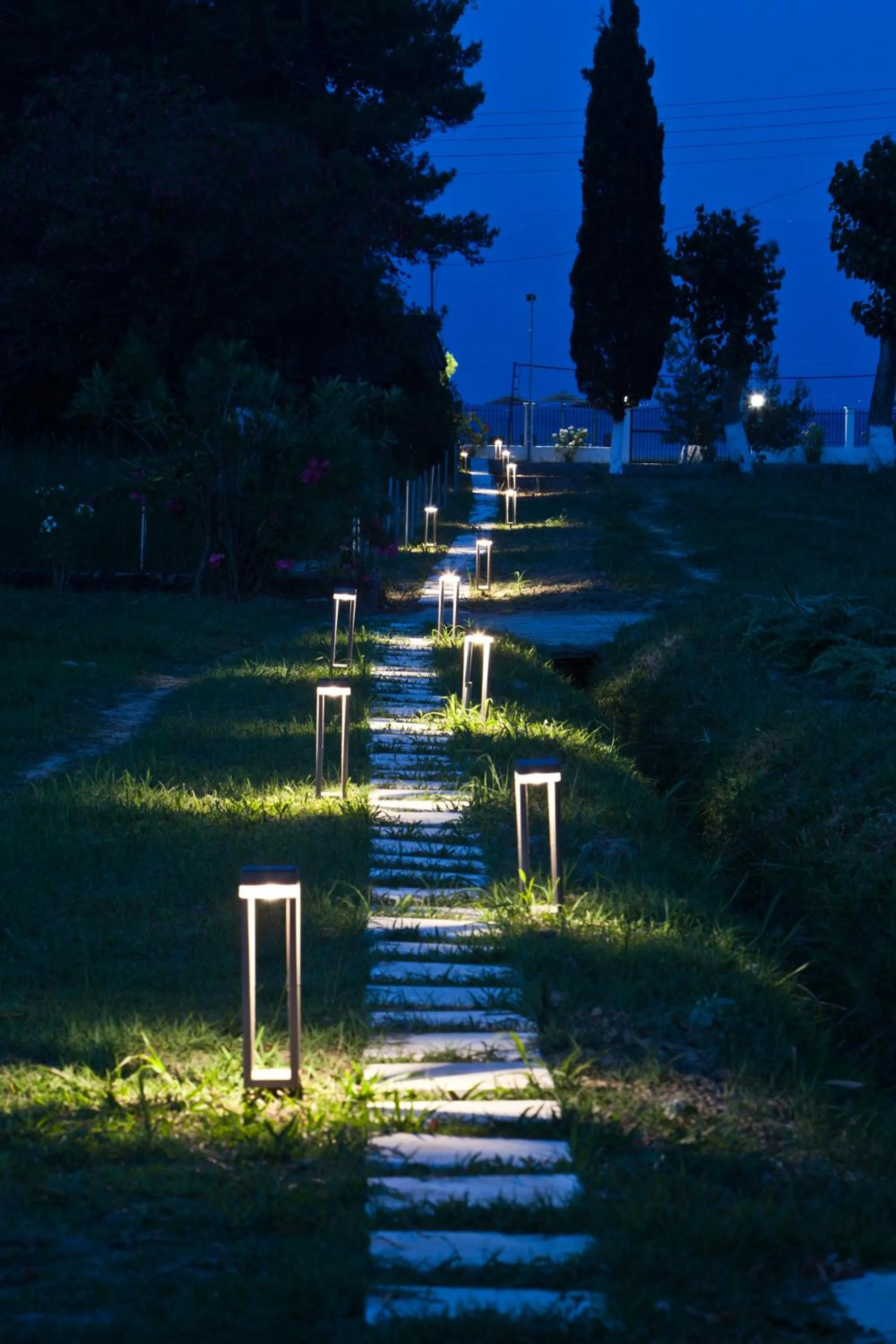 Garden view in Sun 'n Chill, Boutique Apartments & Beach Villa