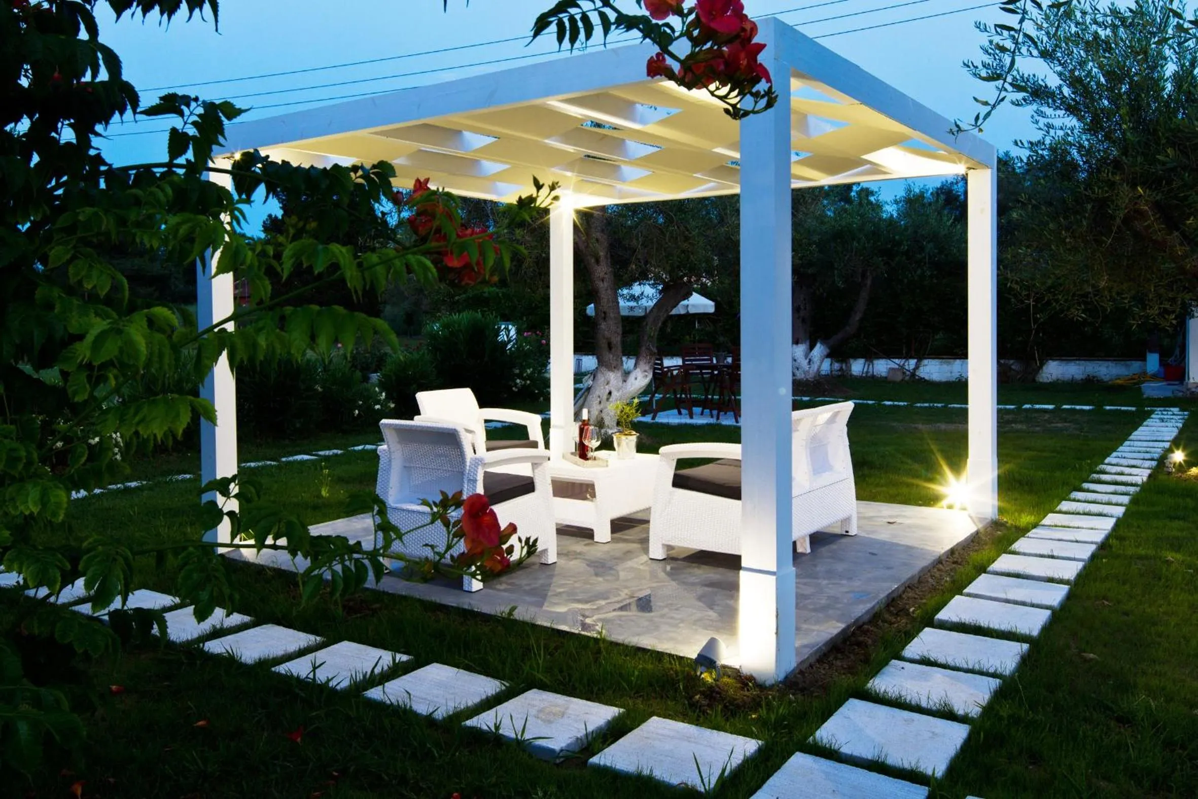 Patio in Sun 'n Chill, Boutique Apartments & Beach Villa