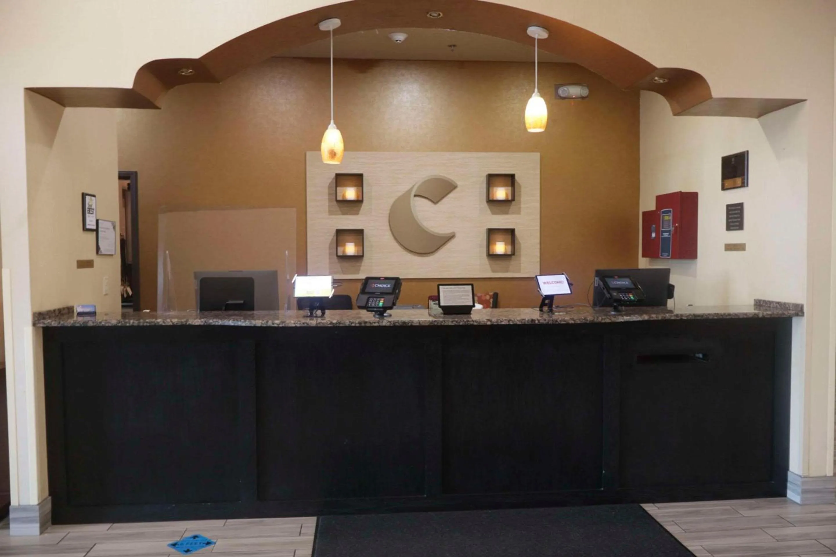Lobby or reception in Comfort Inn & Suites Burnet