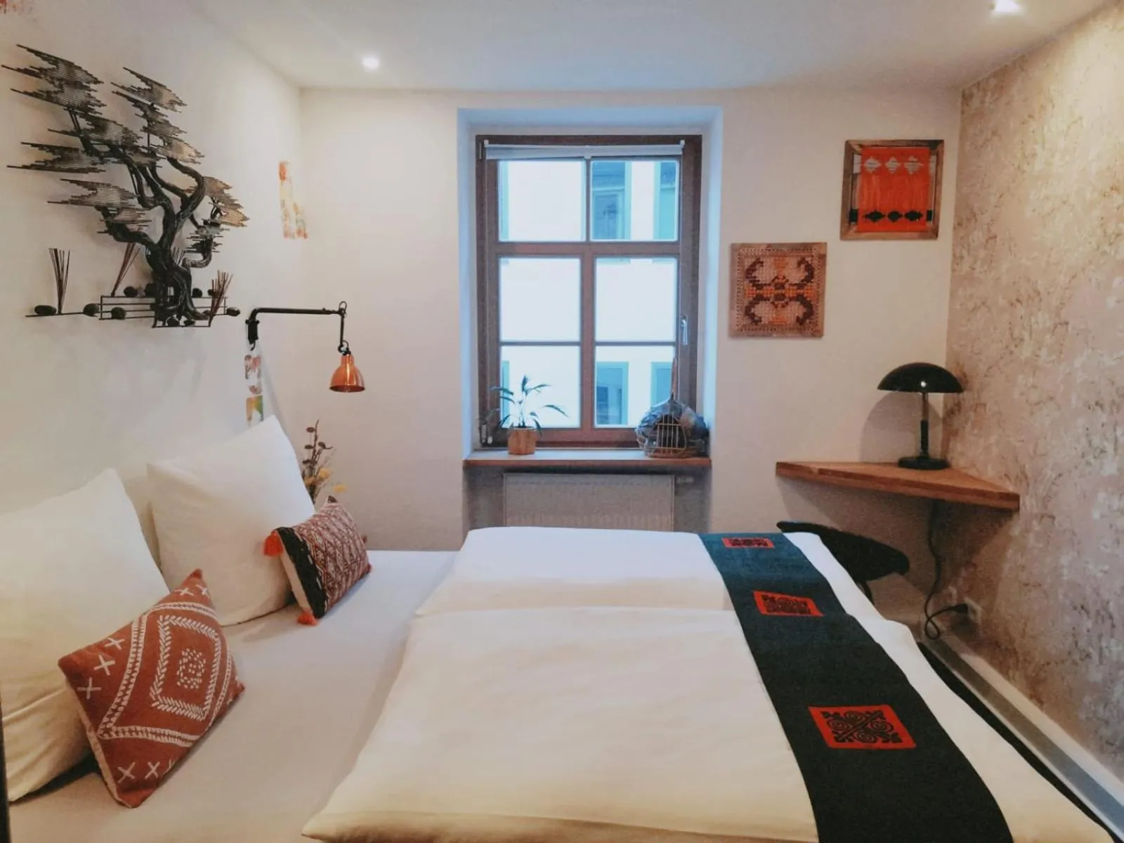 Bed in 36 Phô Cô Hotel & Suites