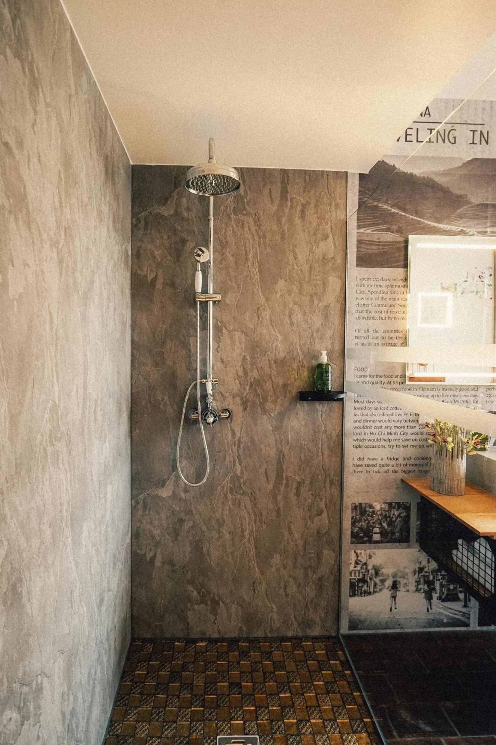 Shower in 36 Phô Cô Hotel & Suites