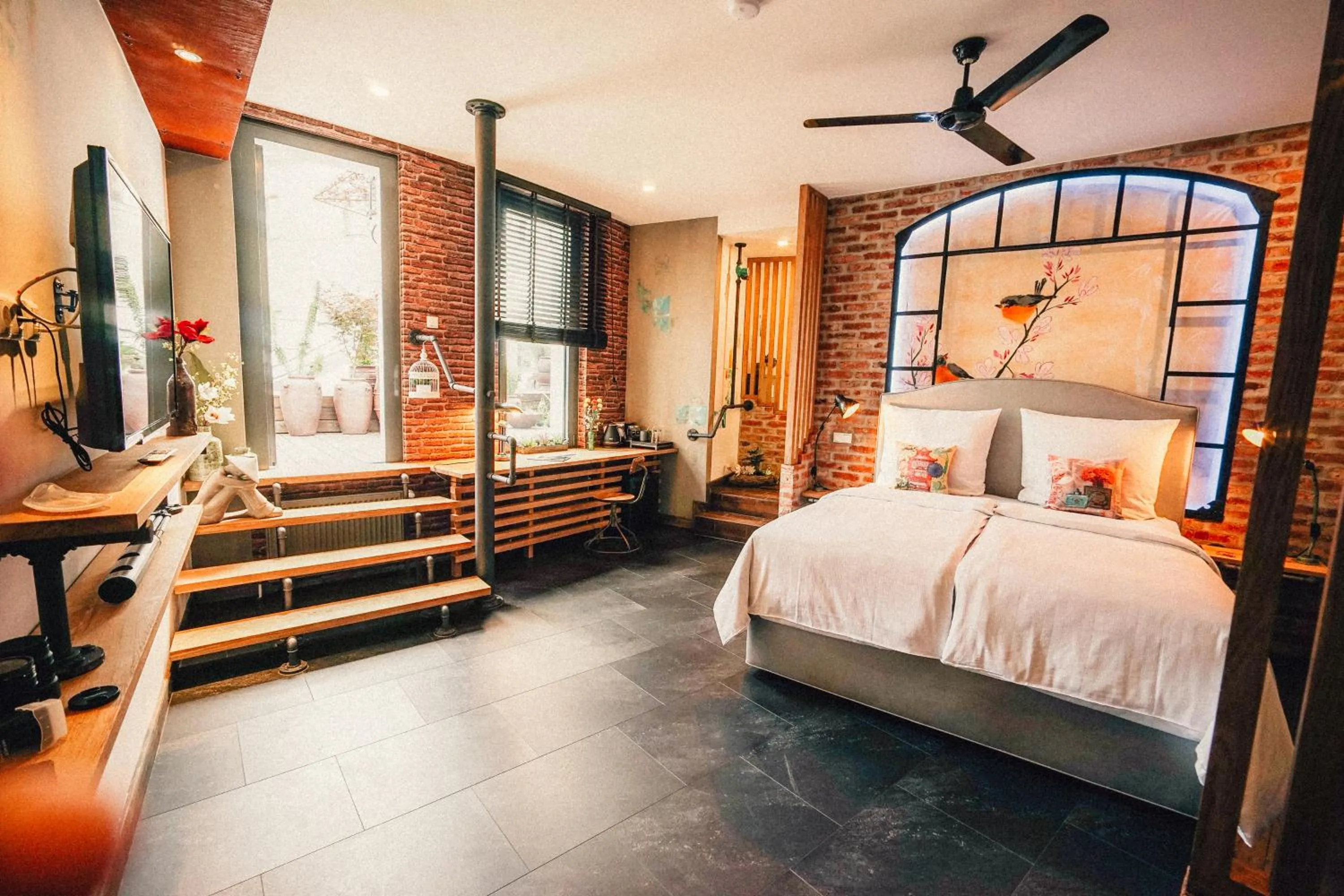 Bed in 36 Phô Cô Hotel & Suites