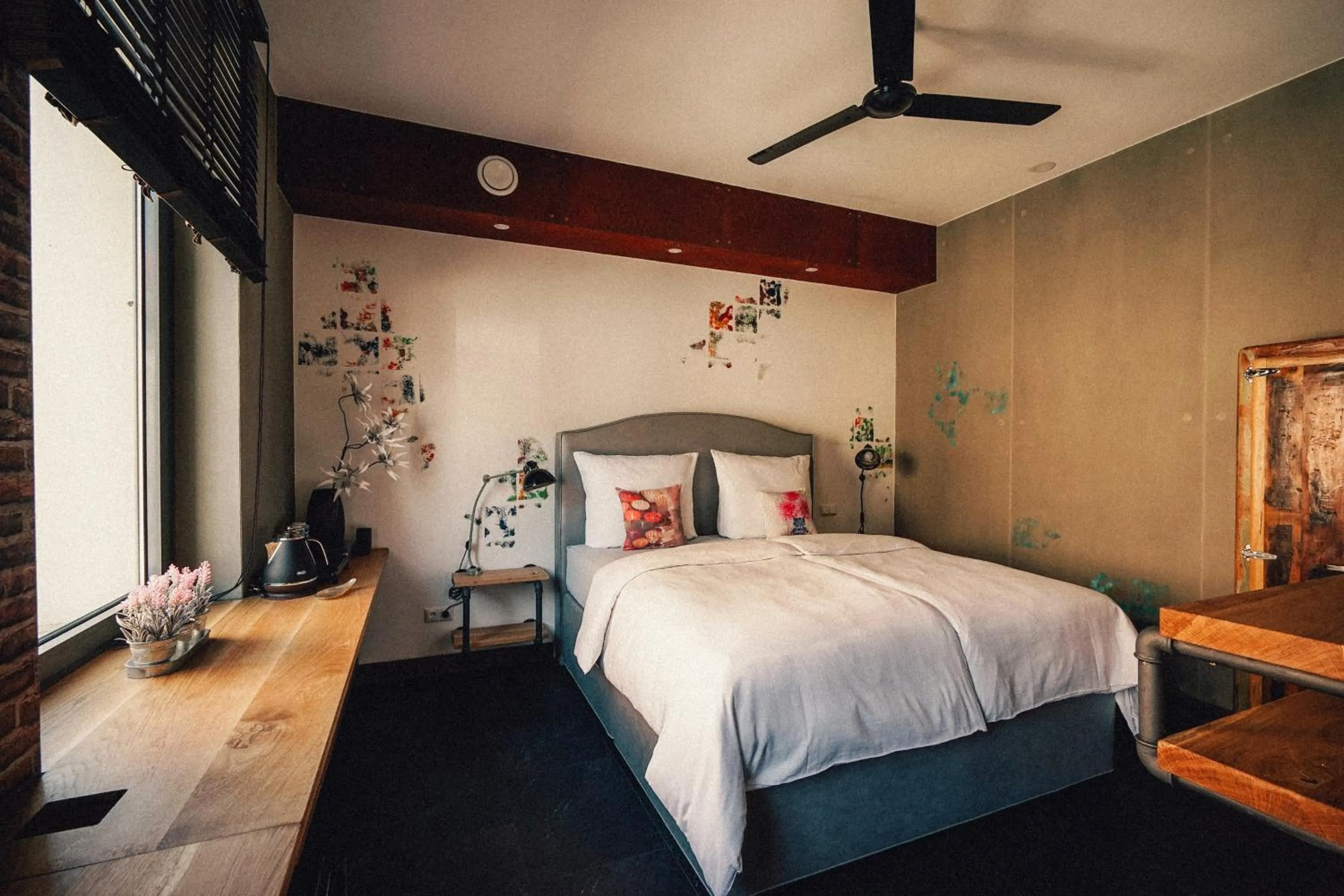 Bed in 36 Phô Cô Hotel & Suites