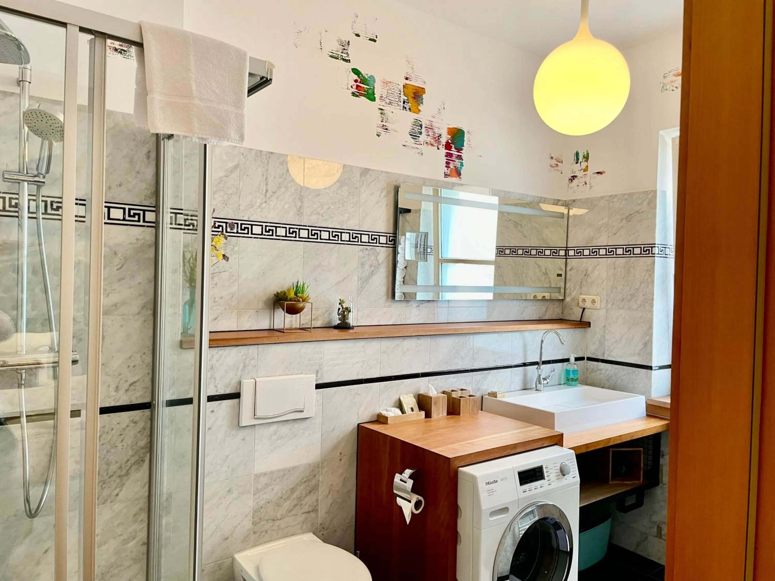 Shower in 36 Phô Cô Hotel & Suites