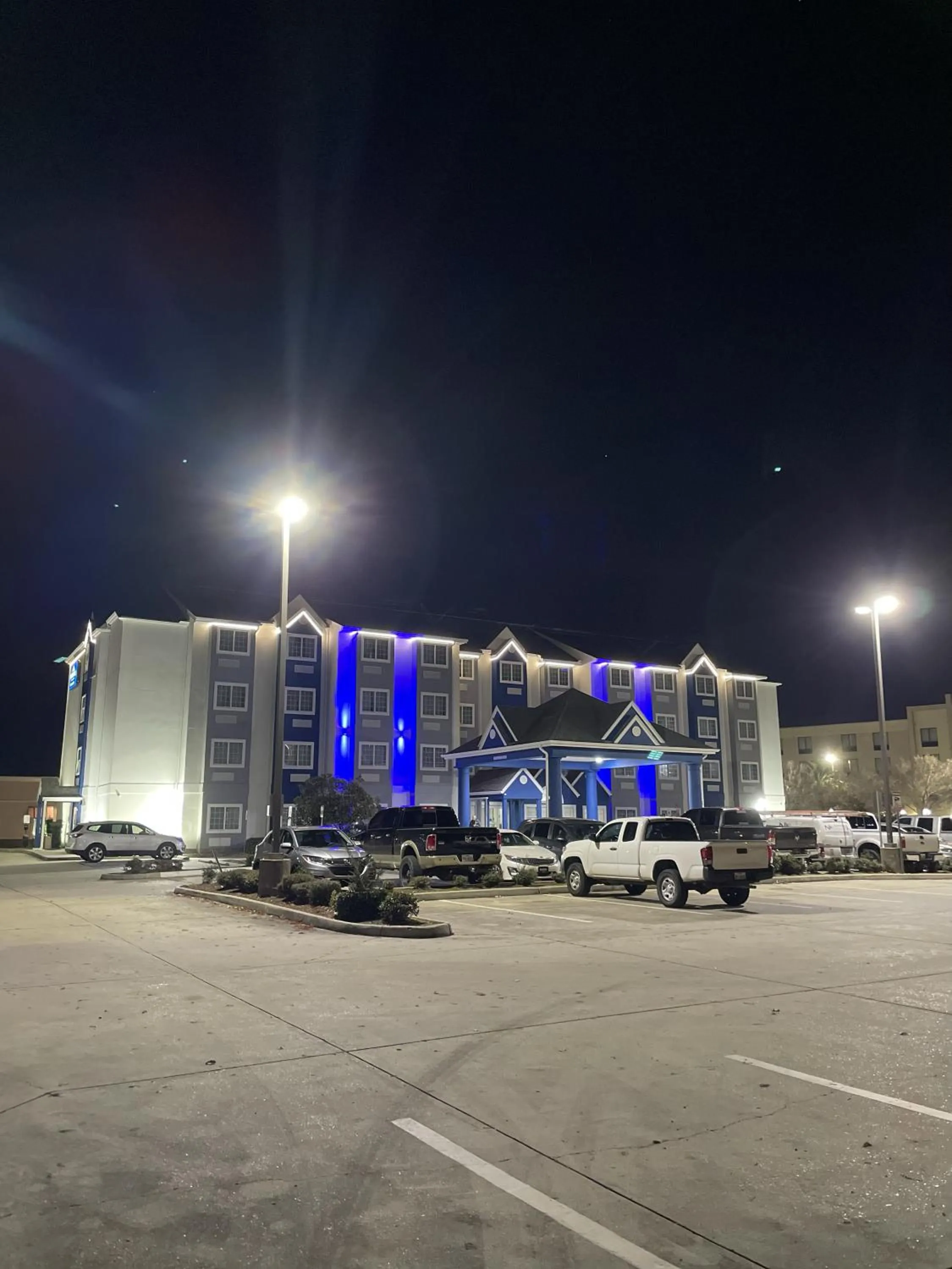 Night in Microtel Inn and Suites Baton Rouge Airport