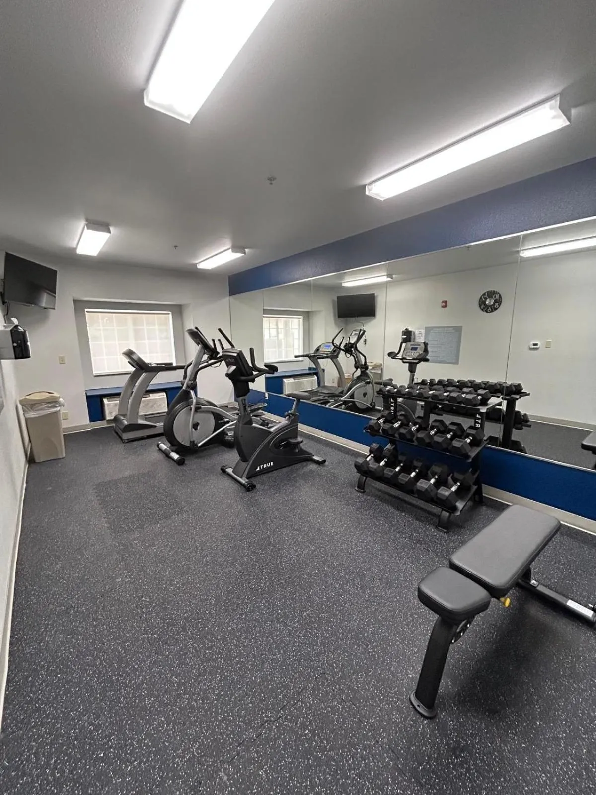 Fitness centre/facilities in Microtel Inn and Suites Baton Rouge Airport