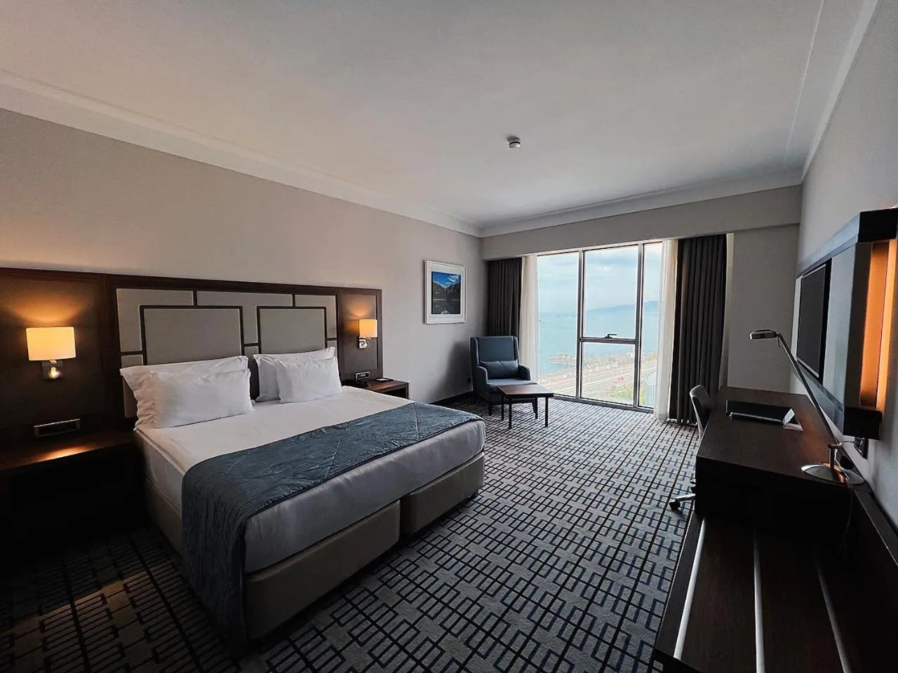 View (from property/room), Bed in Ramada Plaza by Wyndham Rize