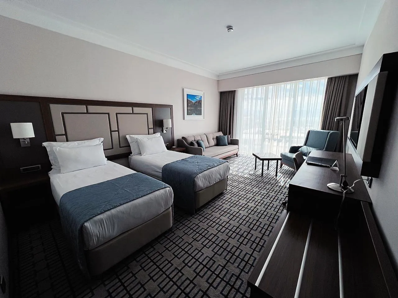 View (from property/room), Bed in Ramada Plaza by Wyndham Rize