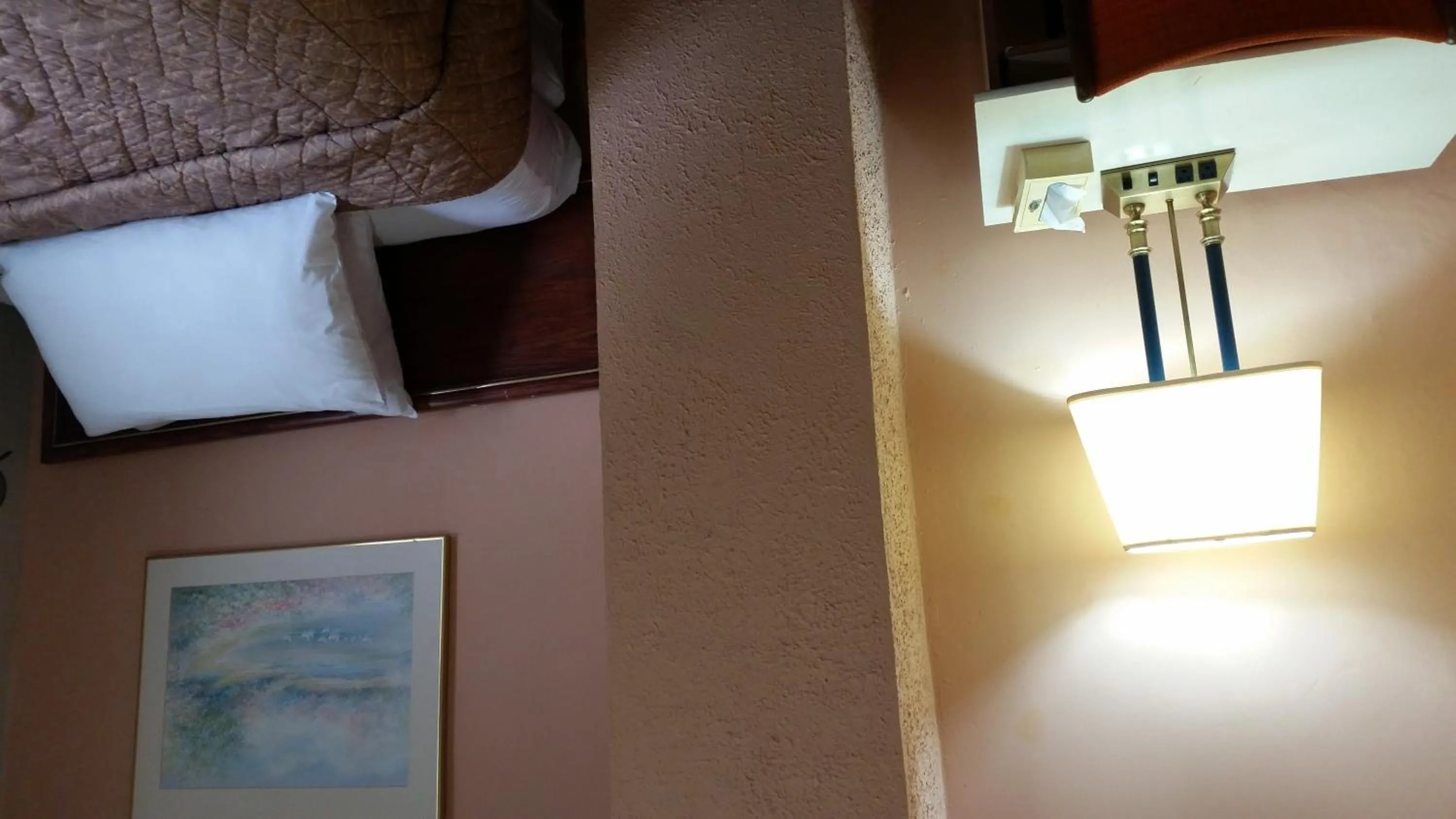 Bed in A Voyageur's Guest House